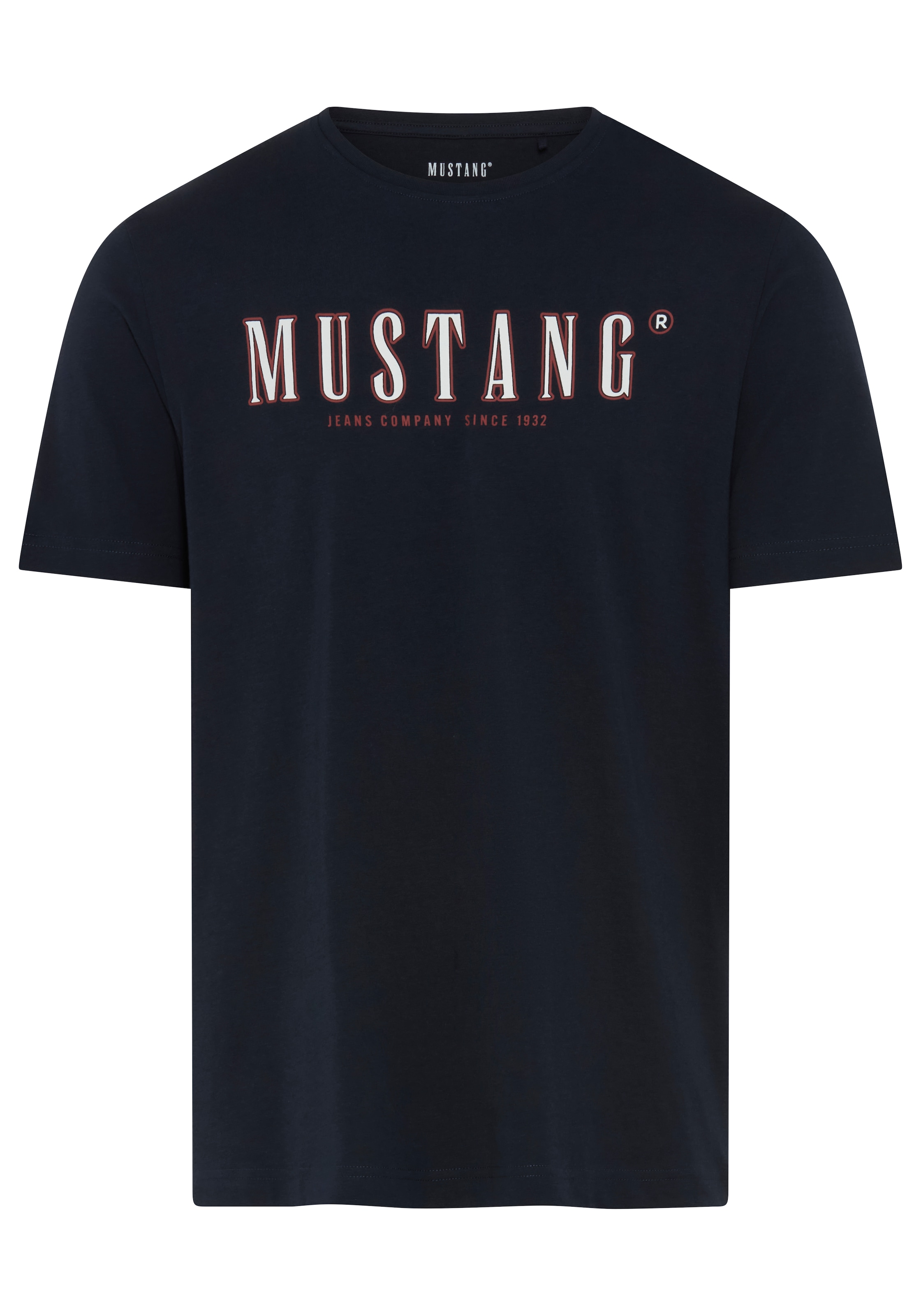 MUSTANG T-Shirt »MU-Alex« plakativ bedruckt
