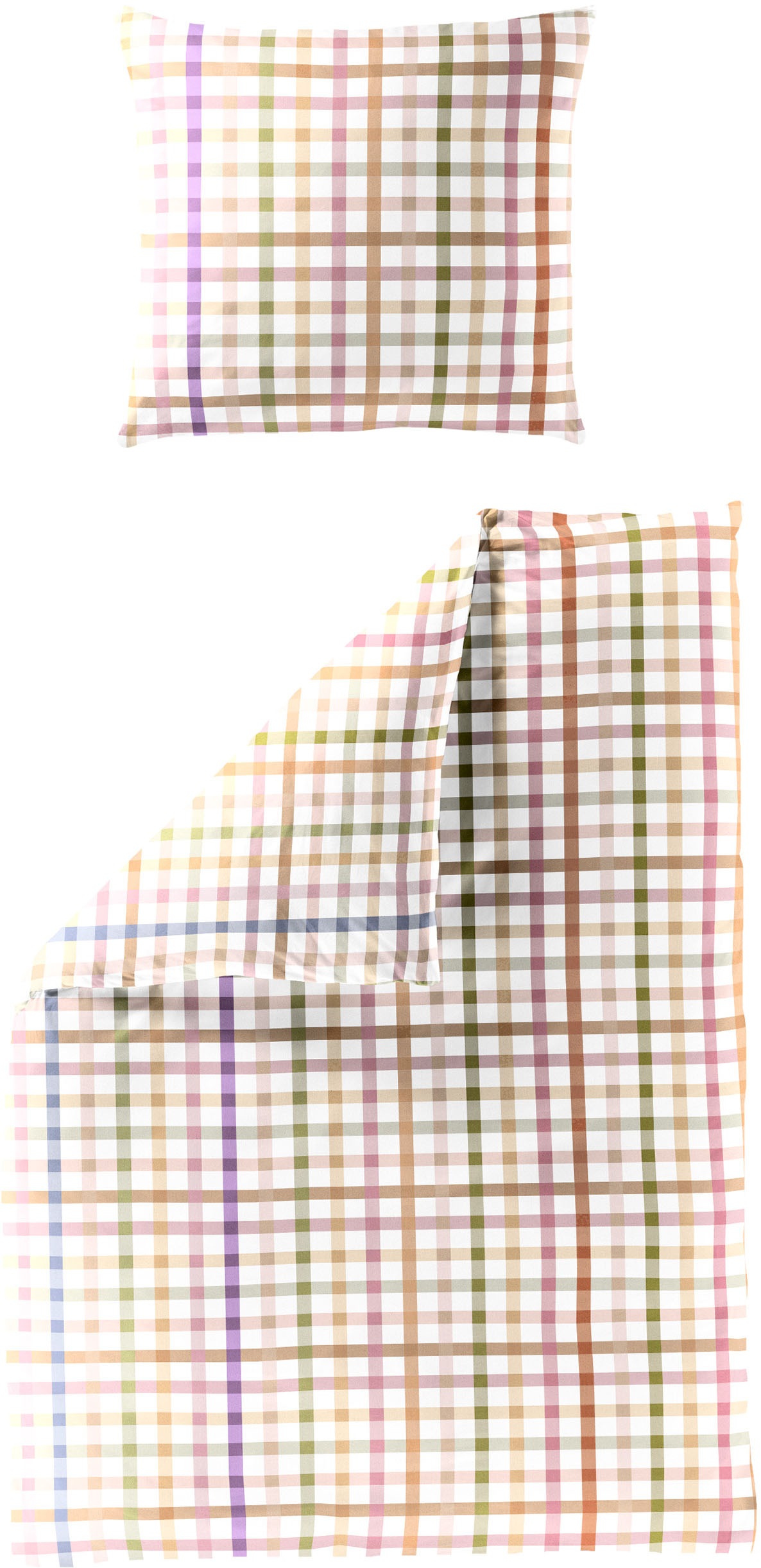 Image of BIERBAUM Bettwäsche "Bettwäsche 5331" 2 Mako-Satin, 100 % Baumwolle, pflegeleicht, seidig glänzend