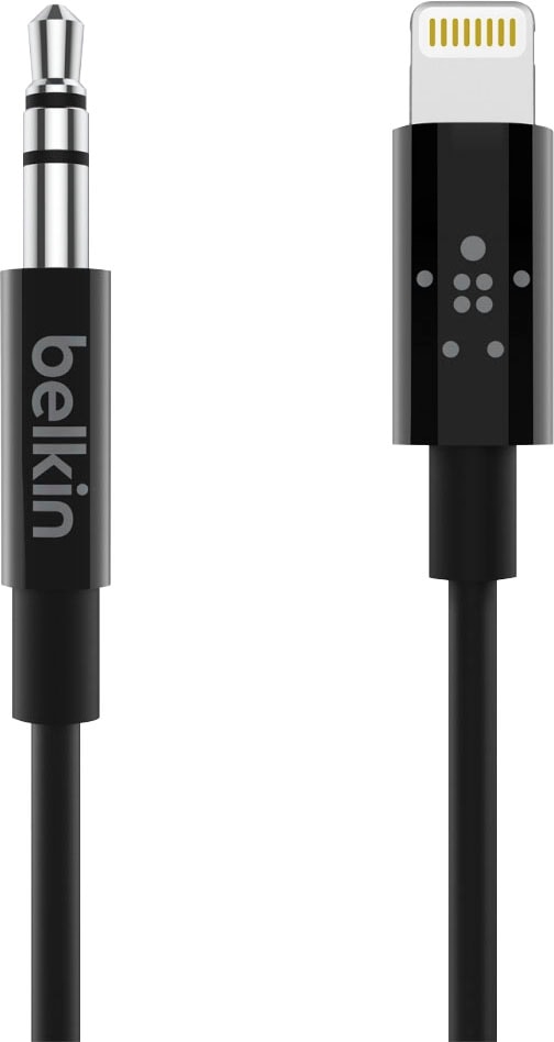Belkin Câble audio »MixIT Lightning auf 3,5mm AUX Kabel, 0.9 m« Prise jack 3,5 mm 90 cm Plug & Play