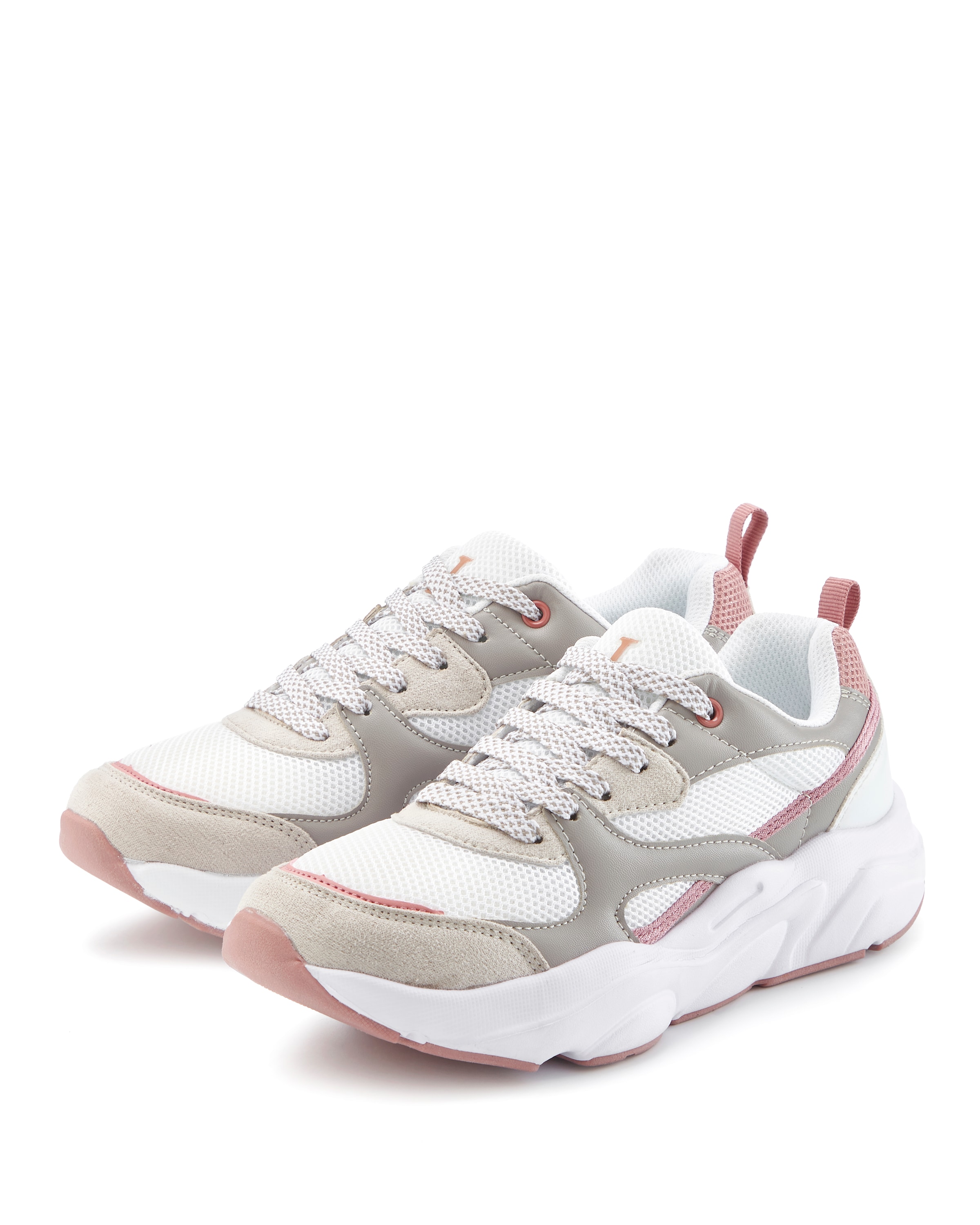 Image of LASCANA Sneaker "Turnschuhe," mit ultraleichter Chunky-Sohle, Schnürhalbschuh, Freizeitschuh