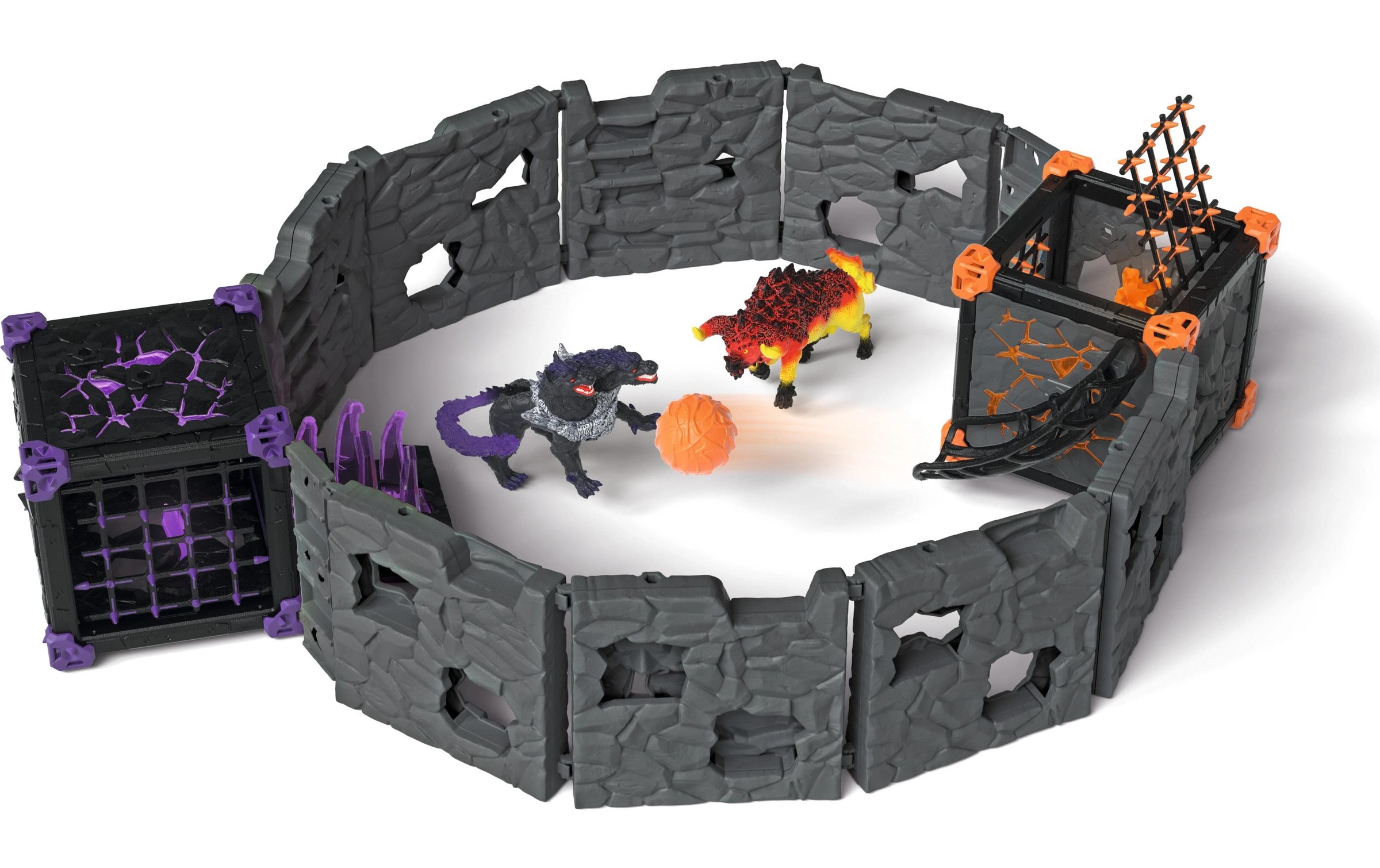 Spielwelt »BattleCave Arena: Lava vs. Schatten«, (61 tlg.)