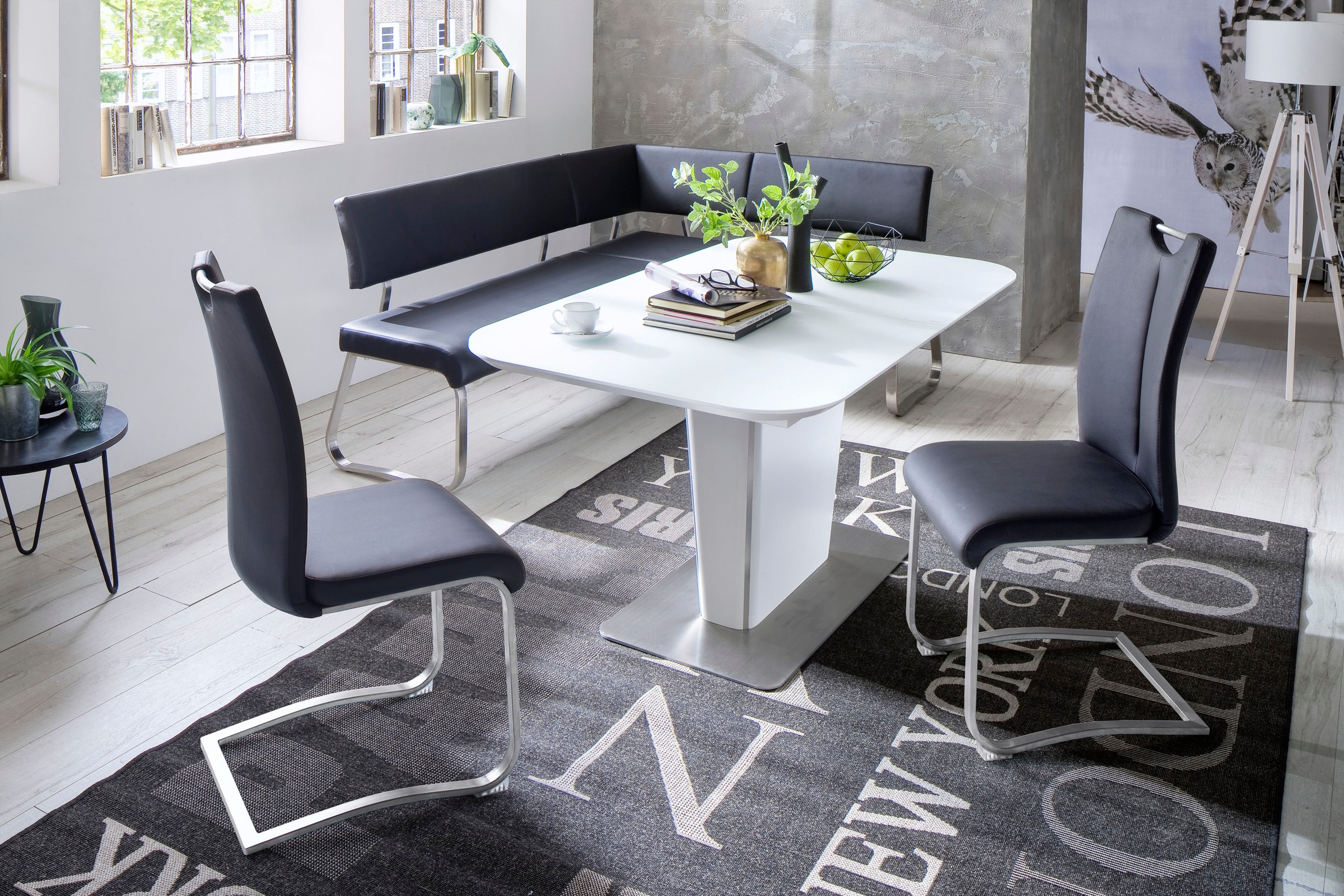 500 bis Raum kaufen Eckbank »Arco«, MCA cm, kg furniture im jetzt 200 Breite stellbar, Eckbank frei belastbar