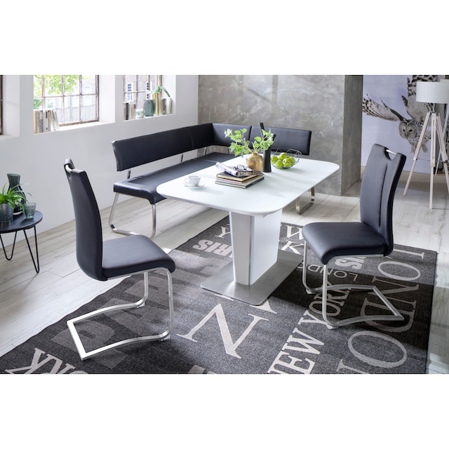 MCA furniture Eckbank »Arco«, Eckbank frei im Raum stellbar, Breite 200 cm, belastbar  bis 500 kg jetzt kaufen
