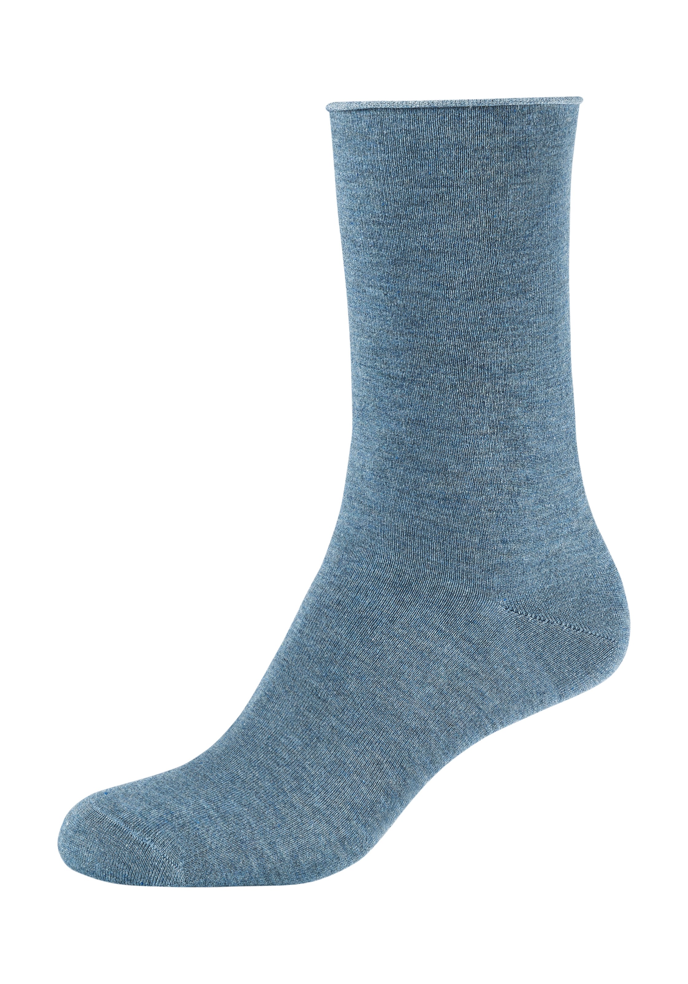 s.Oliver Chaussettes »silky touch« 4 cuis tlg. avec ceinture élastique