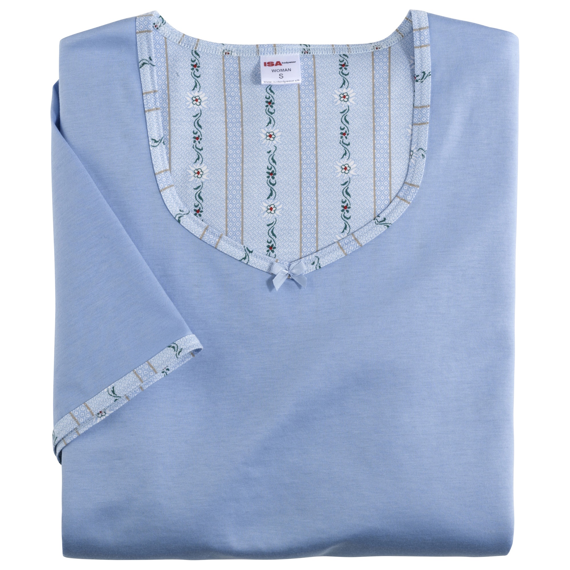 Image of ISA Bodywear Capri-Pyjama "Pyjama kurz"