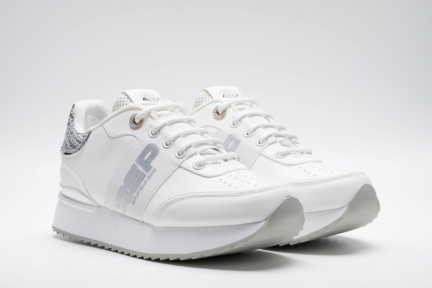 Image of Replay Plateausneaker Schnürschuh, Freizeitsneaker, Halbschuh mit Perforation