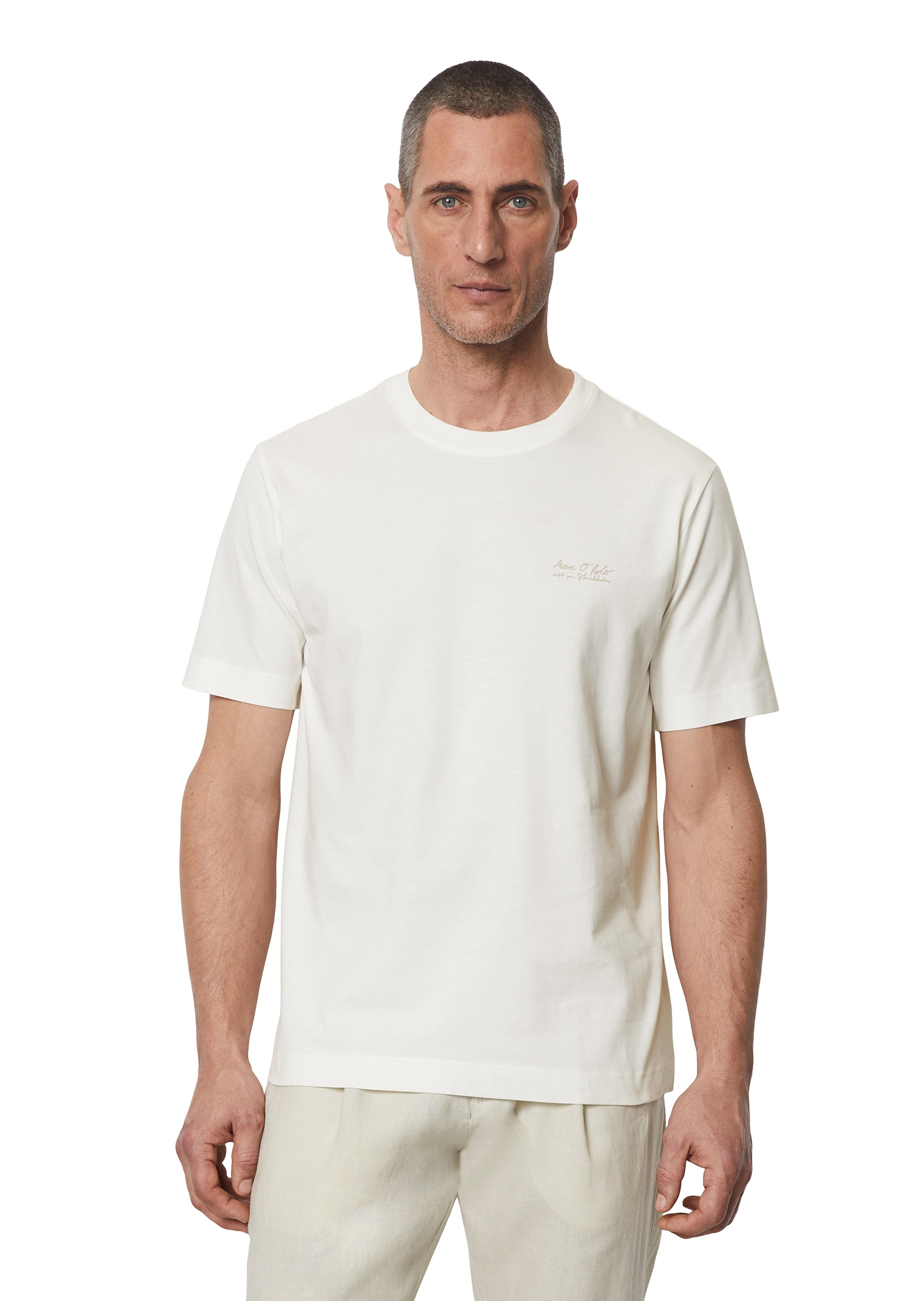 T-Shirt, Mit grossem Rückenprint, leichte Single-Jersey-Qualität