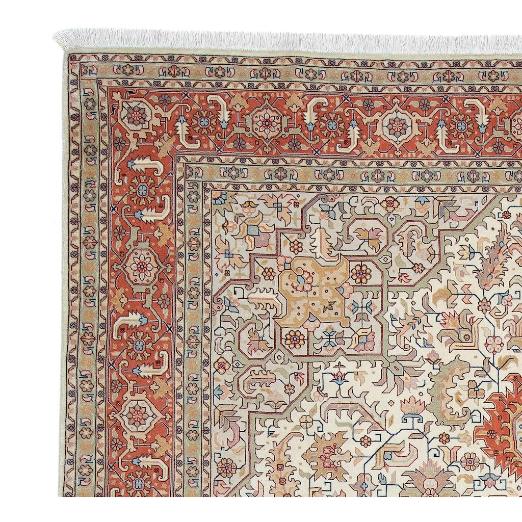 morgenland Orientteppich »Perser - Täbriz - Royal - 306 x 200 cm - beige«, rechteckig