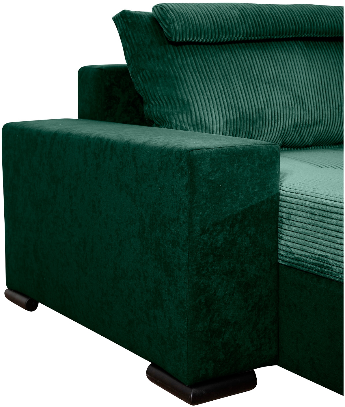 COLLECTION AB Wohnlandschaft »XXXL-Josy Relax U-Form Breite 352 cm, mit 2 gleich grossen Recamieren«, inkl. Bettfunktion, Bettkasten, mit 4 Rückenkissen in zwei Grössen