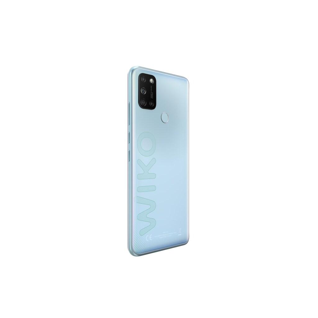 WIKO Smartphone »View 5 Plus Mada 128GB Iceland«, silberfarben, 16,6 cm/6,55 Zoll, 128 GB Speicherplatz