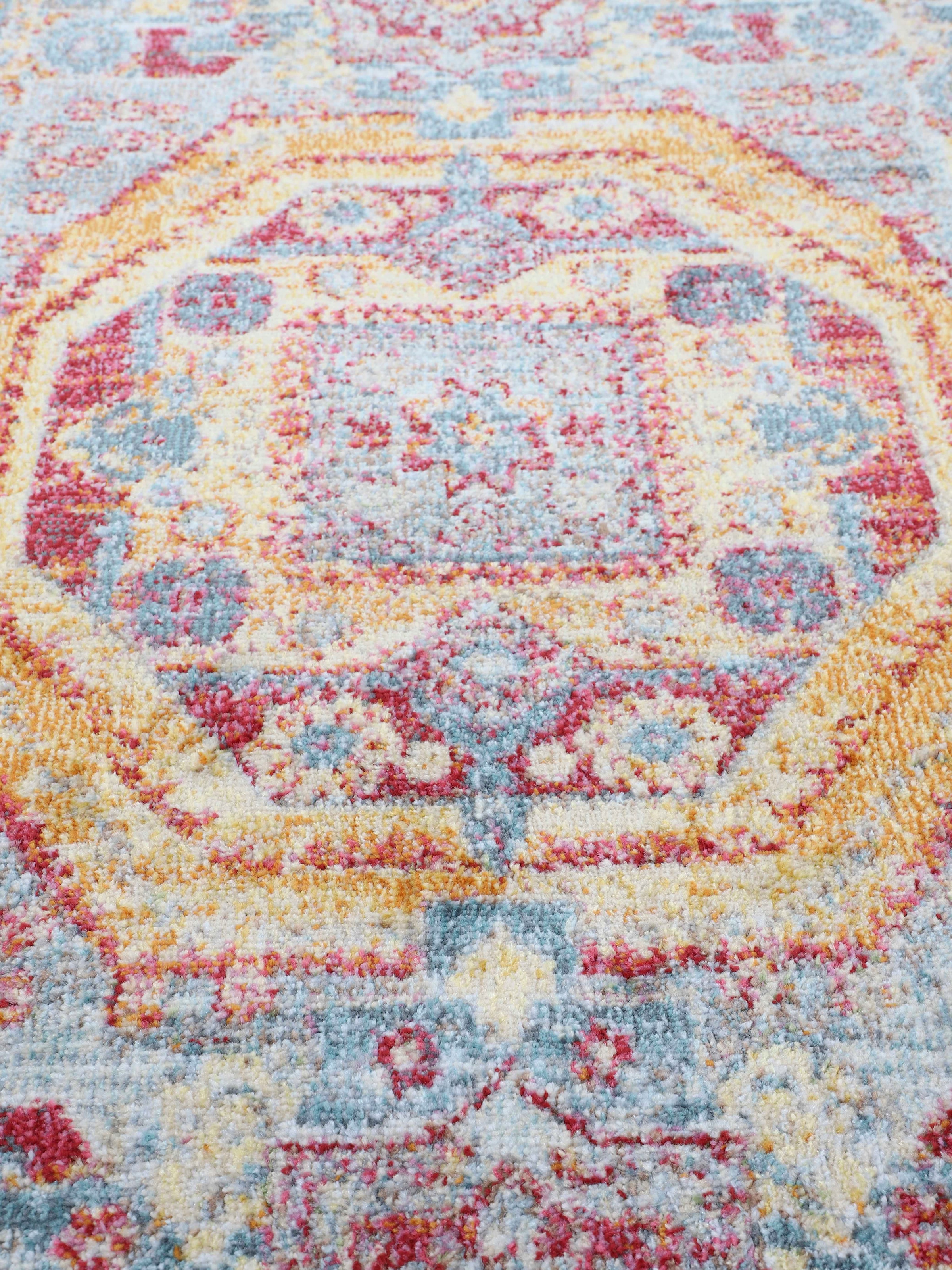 carpetfine Teppich »Helen«, rechteckig, 7 mm Höhe, Vintage Orient Look, Wohnzimmer