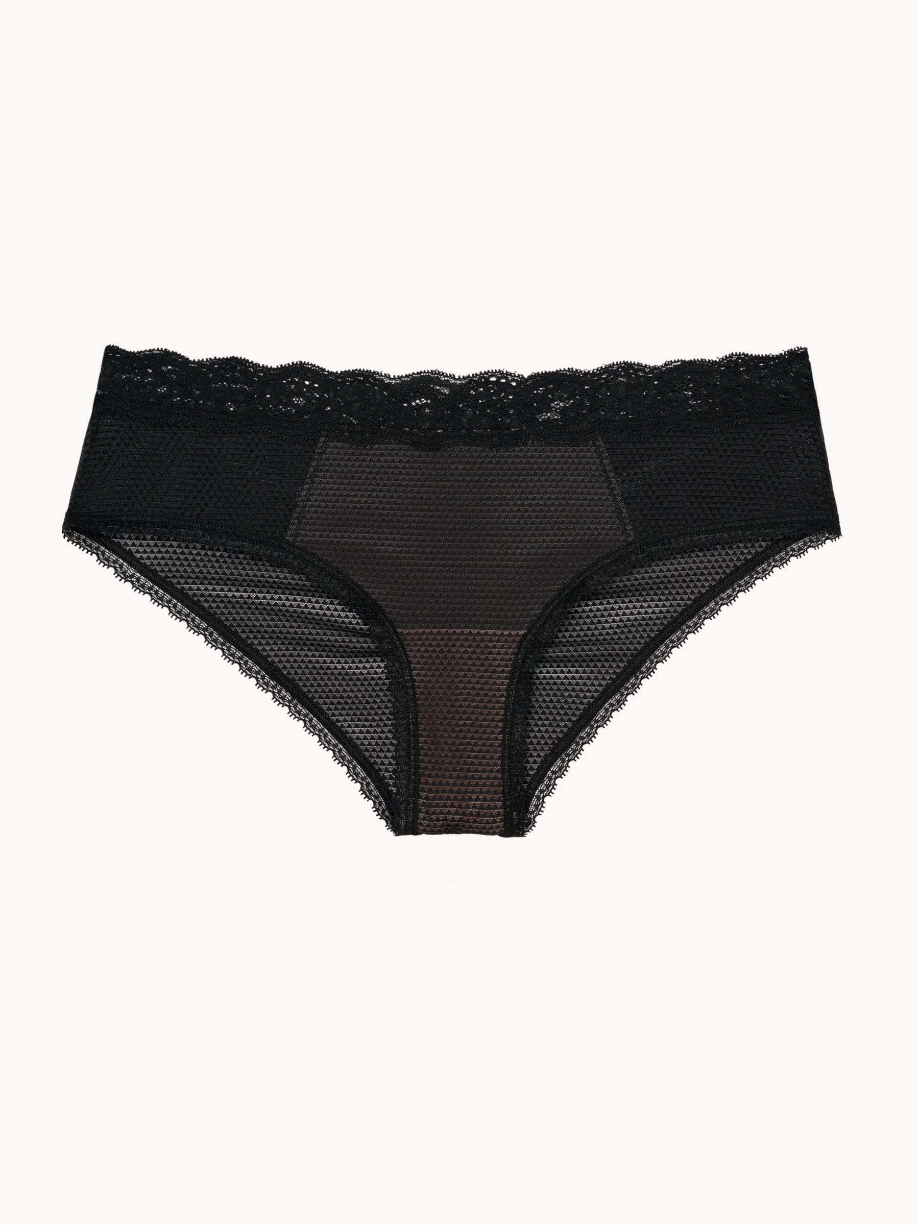 PASSIONATA Panty »BROOKLYN«, raffinierte Raffungen hinten, elastischer Bund, Spitze, Tüll