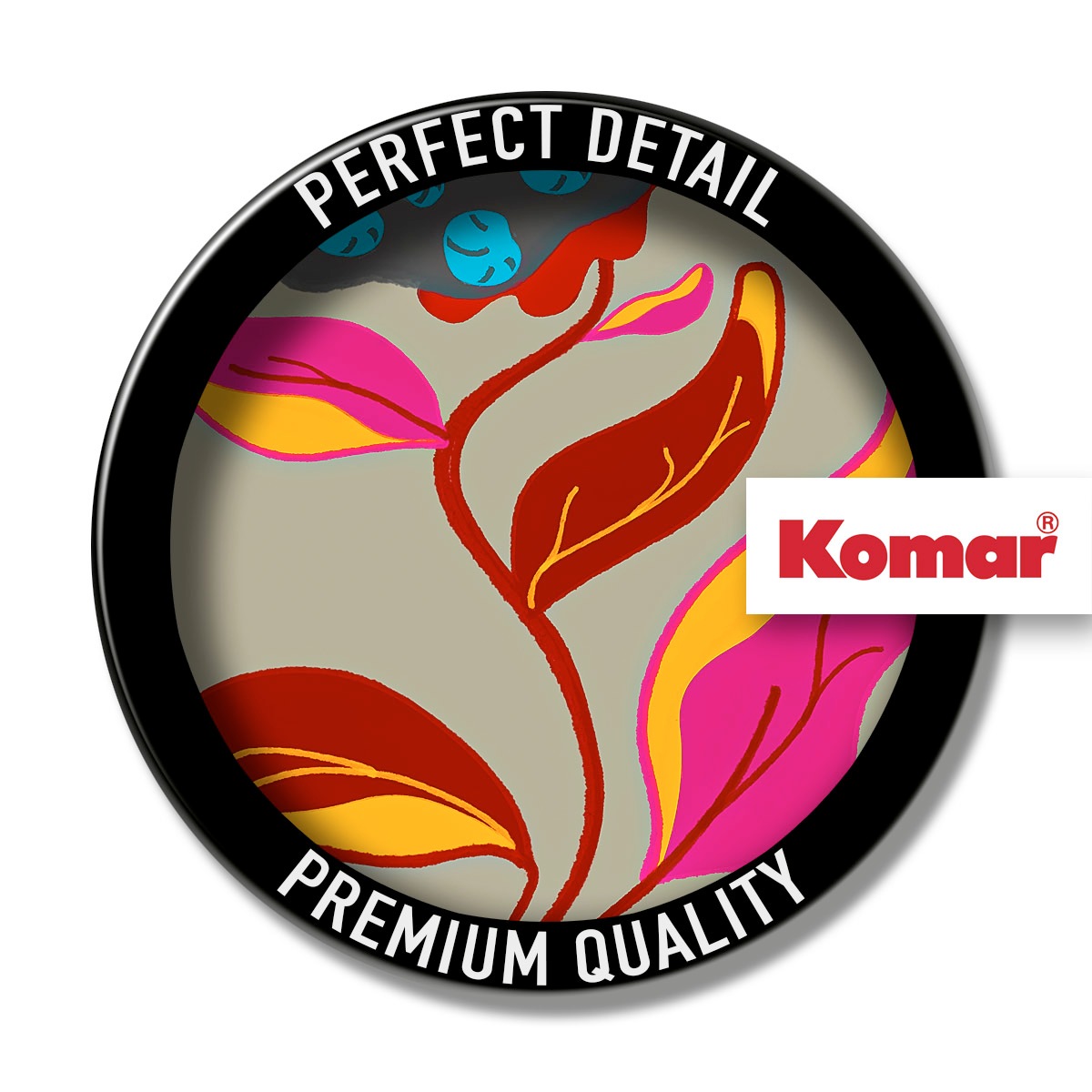 Komar Tableau sur toile »Volcano Seeds - Grösse 40 x 60 cm« 1 cuis tlg. Keilrahmenbild mi Echtholzrahmen