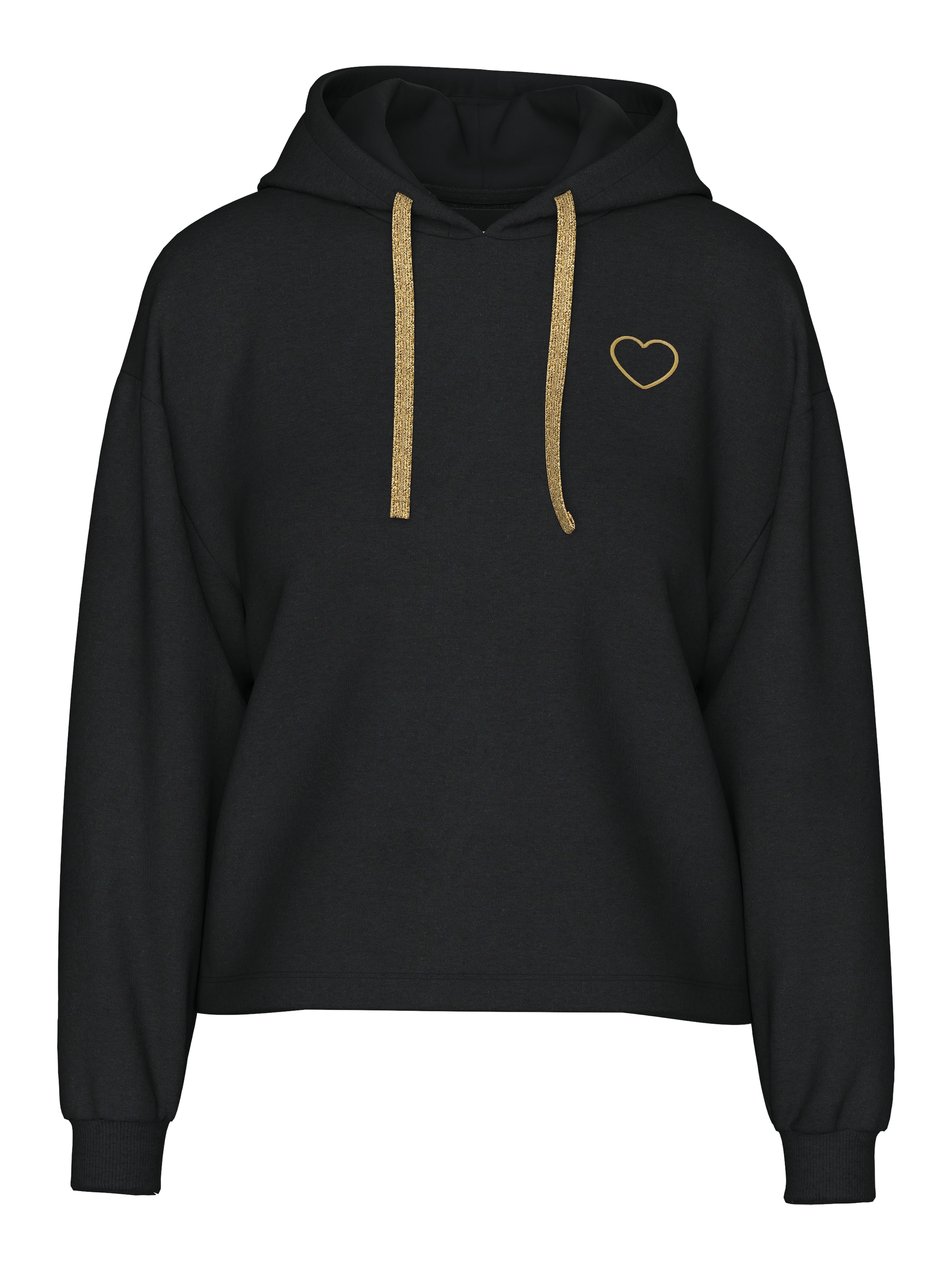 pieces Kapuzensweatshirt »PCCHILLI LS HEART HOODIE NOOS BC«