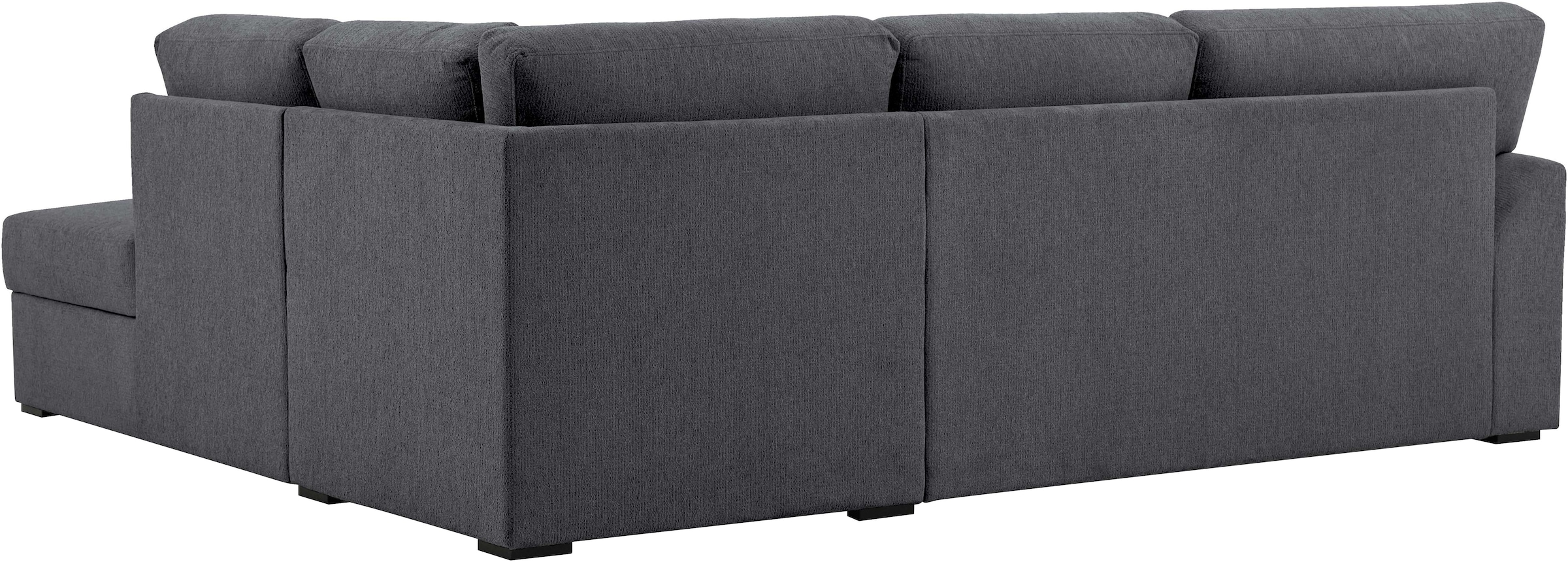 Home affaire Ecksofa »Citry« Breite 242 cm, Chenille, Bettfunktion, Bettkasten, L-Form