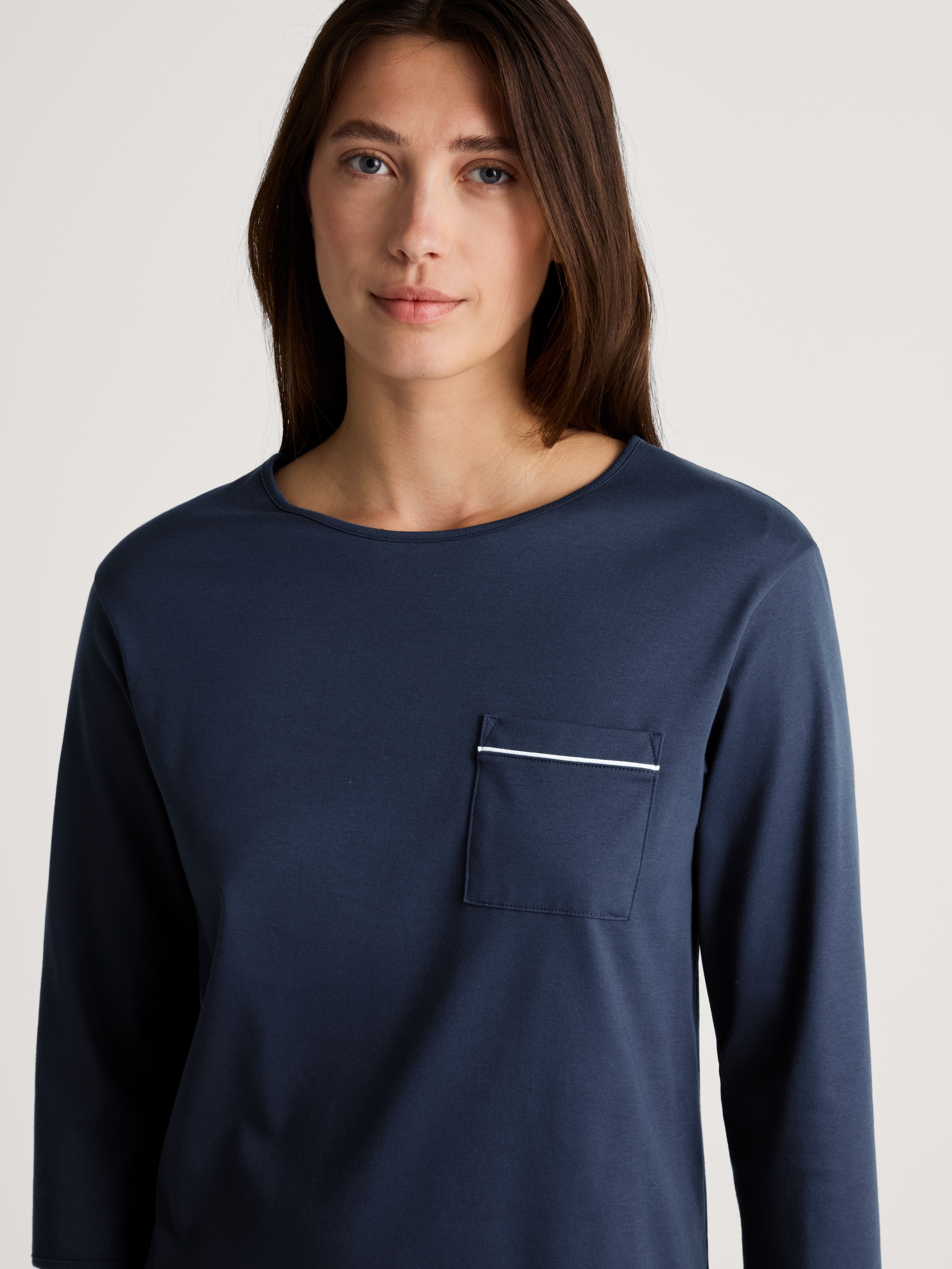 CALIDA Pyjama »Sweet Dreams«, (2 tlg.), mit aufgesetzter Brusttasche