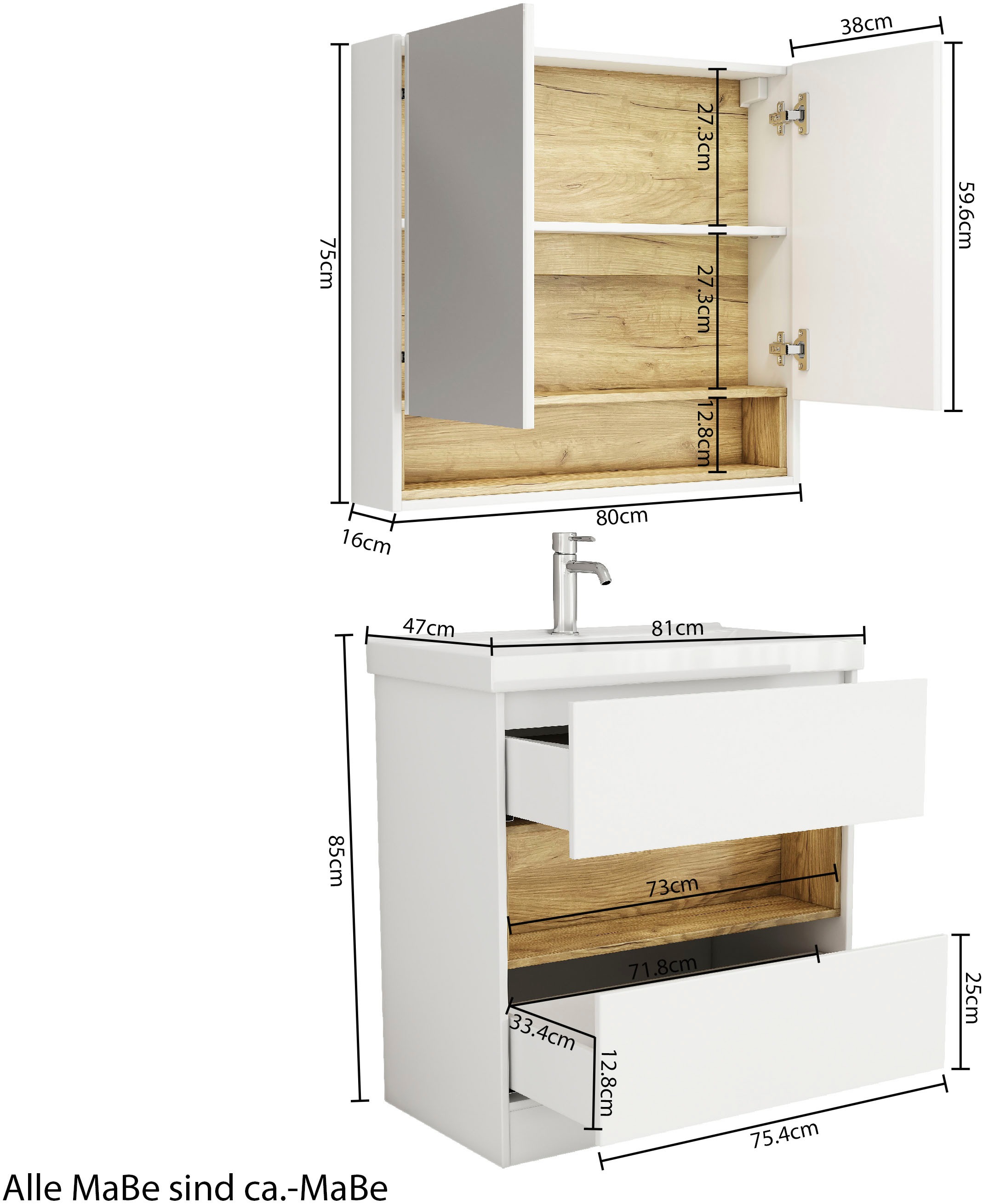 welltime Ensemble de salle de bains »Valencia«