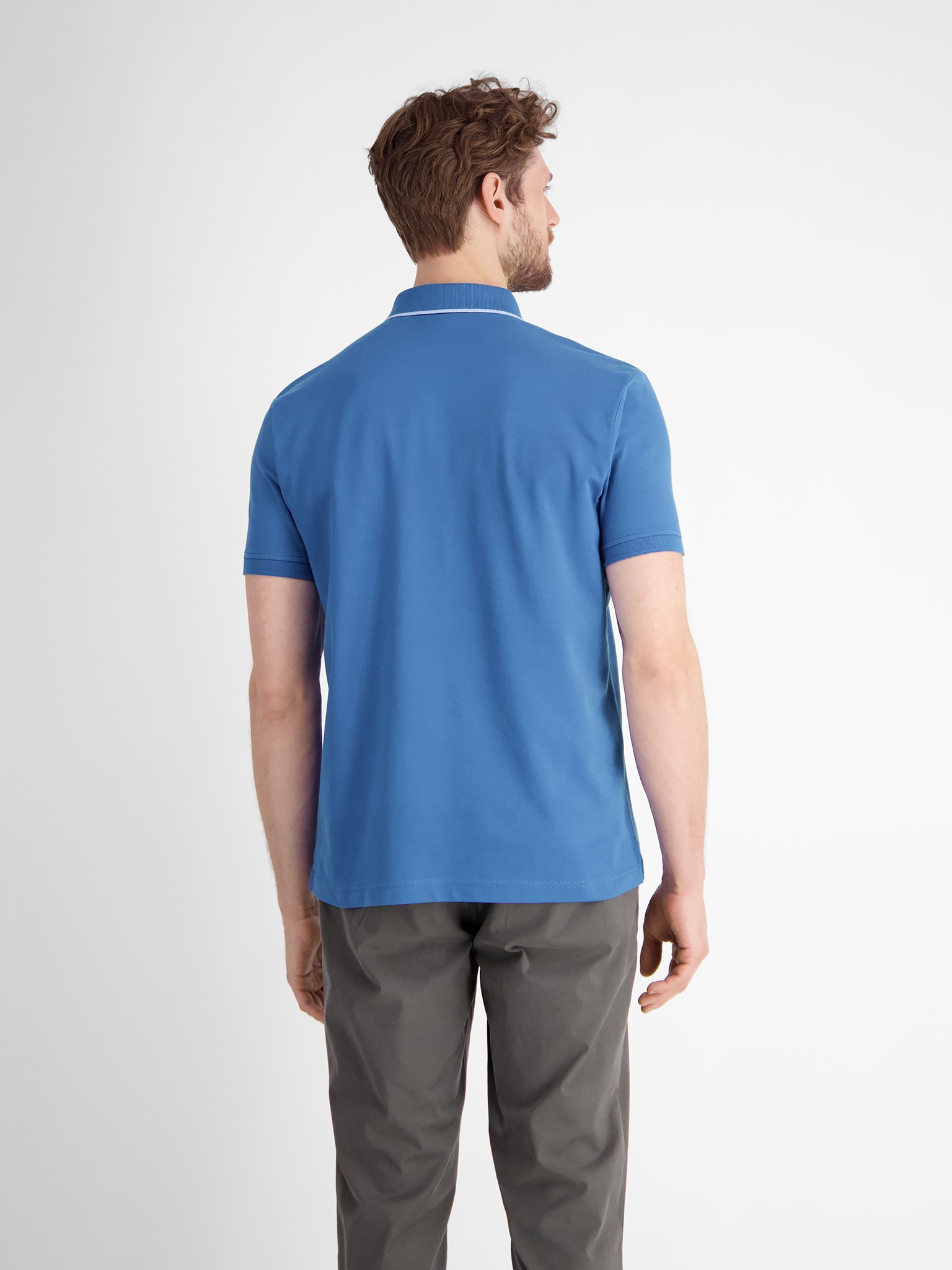 LERROS Poloshirt, mit Logo Stickerei