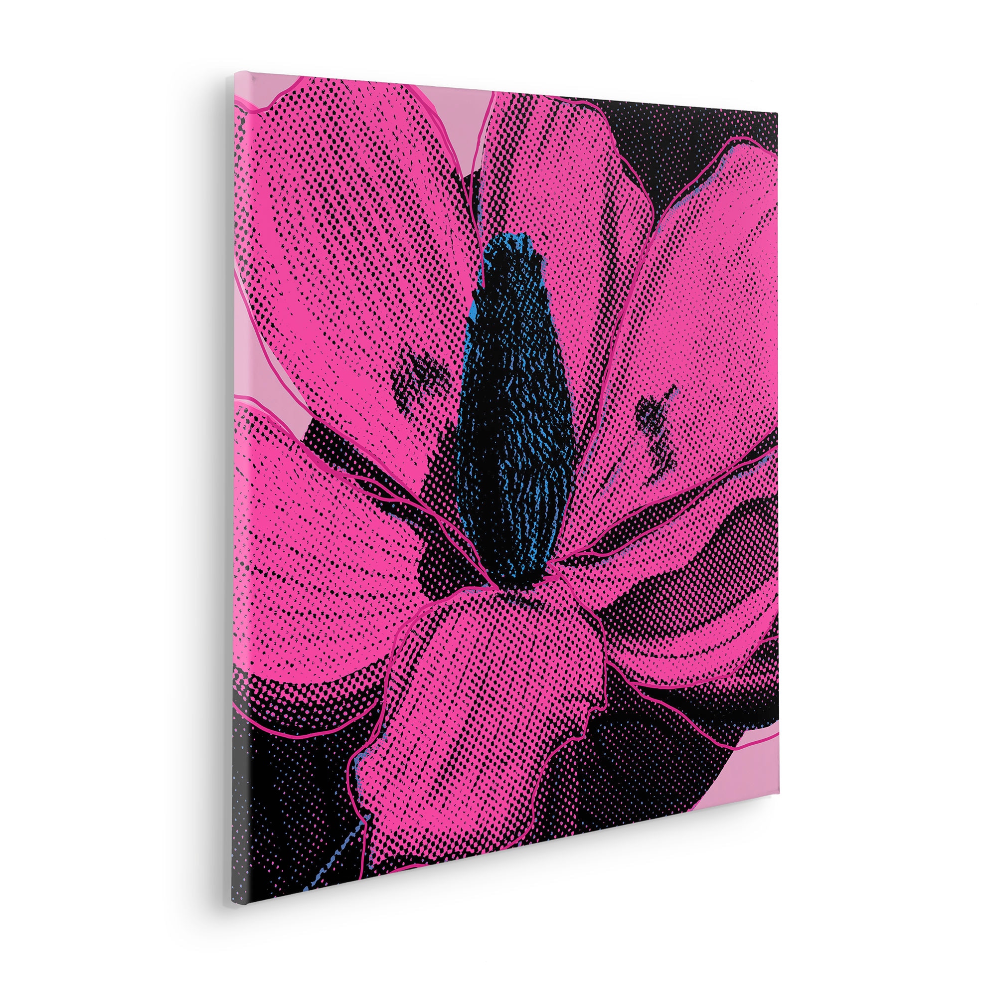 Komar Leinwandbild »Pink Fusion - Grösse 60 x 60 cm«, Natur, (1 St.), Keilrahmenbild mi Echtholzrahmen