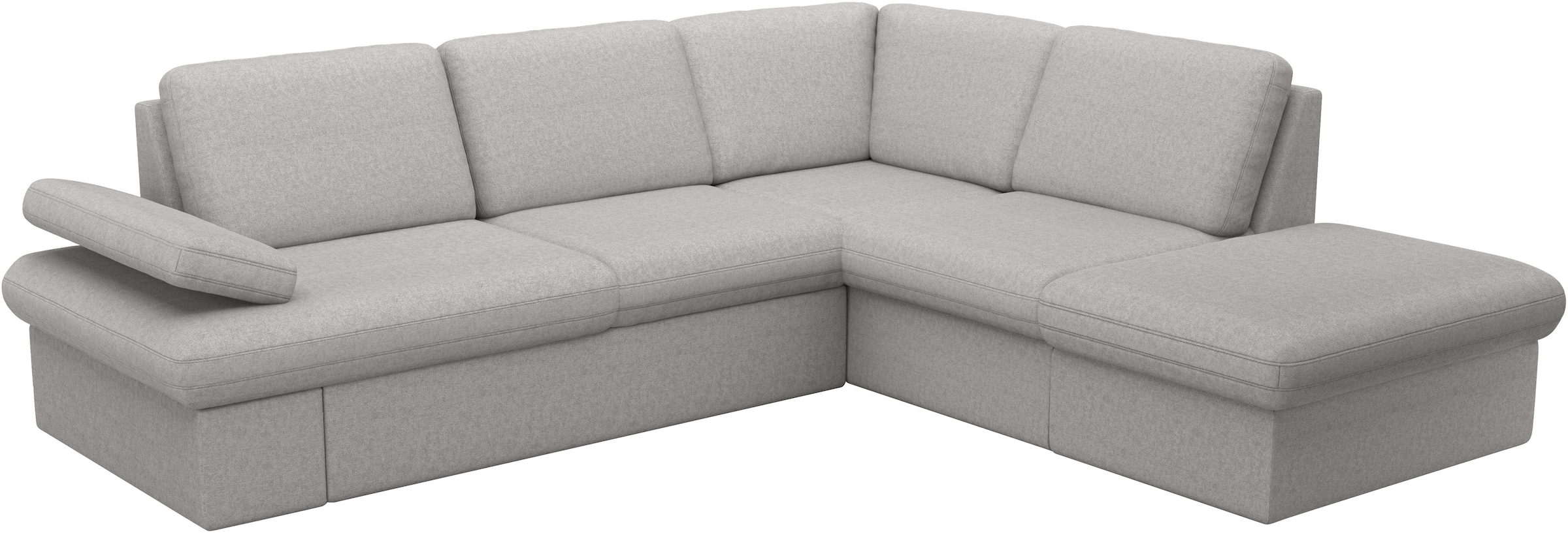 sit&more Ecksofa »Moreno«, mit Armteilverstellung,wahlweise mit Bettfunktion