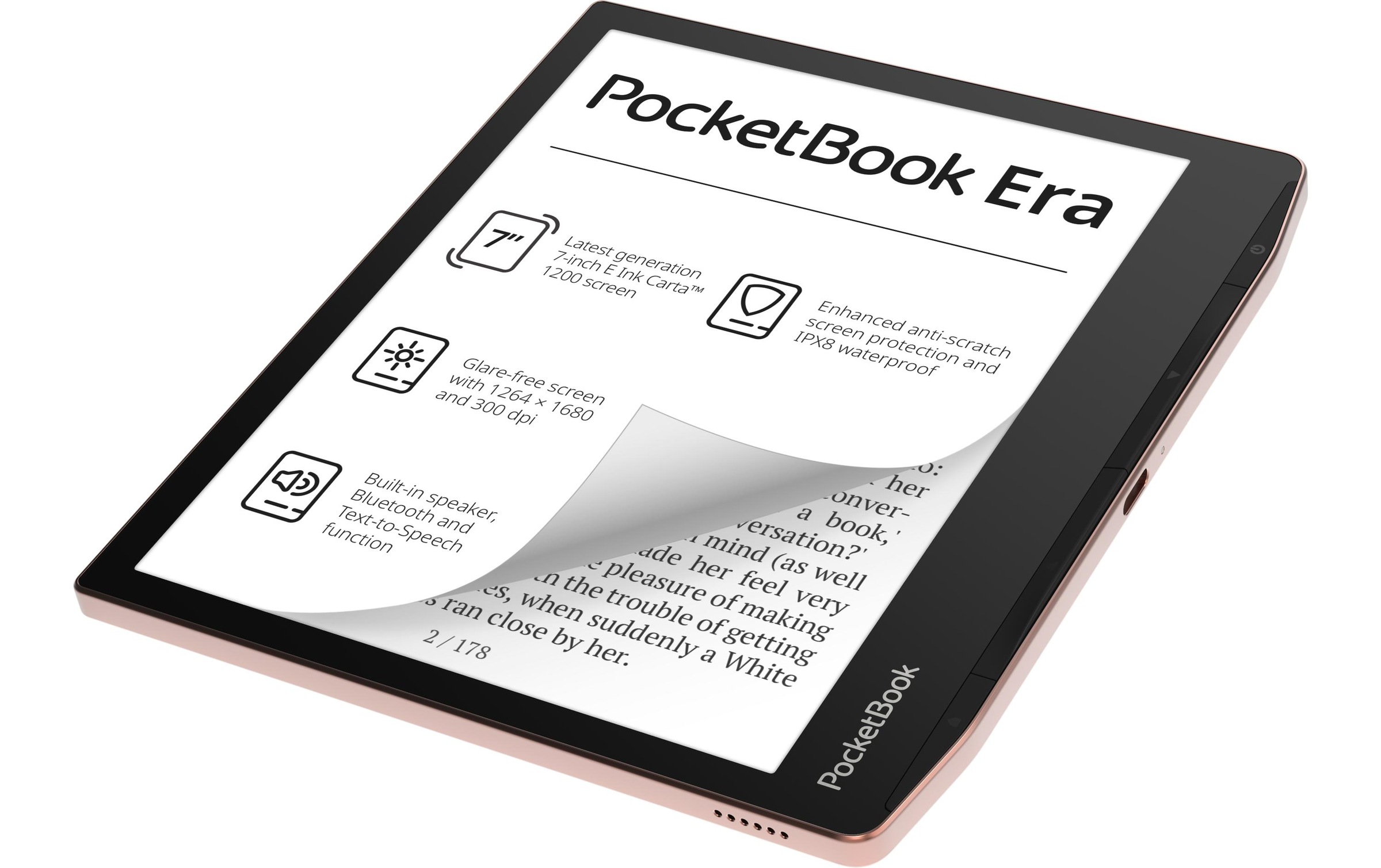 PocketBook E-Book »PocketBook Era 64GB, Sunset Copper, 300DPI«, (7 cm),)