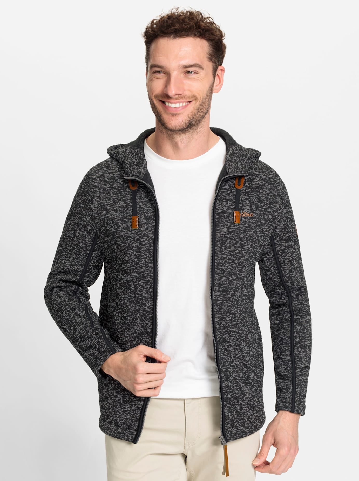 Marco Donati Strickfleecejacke
