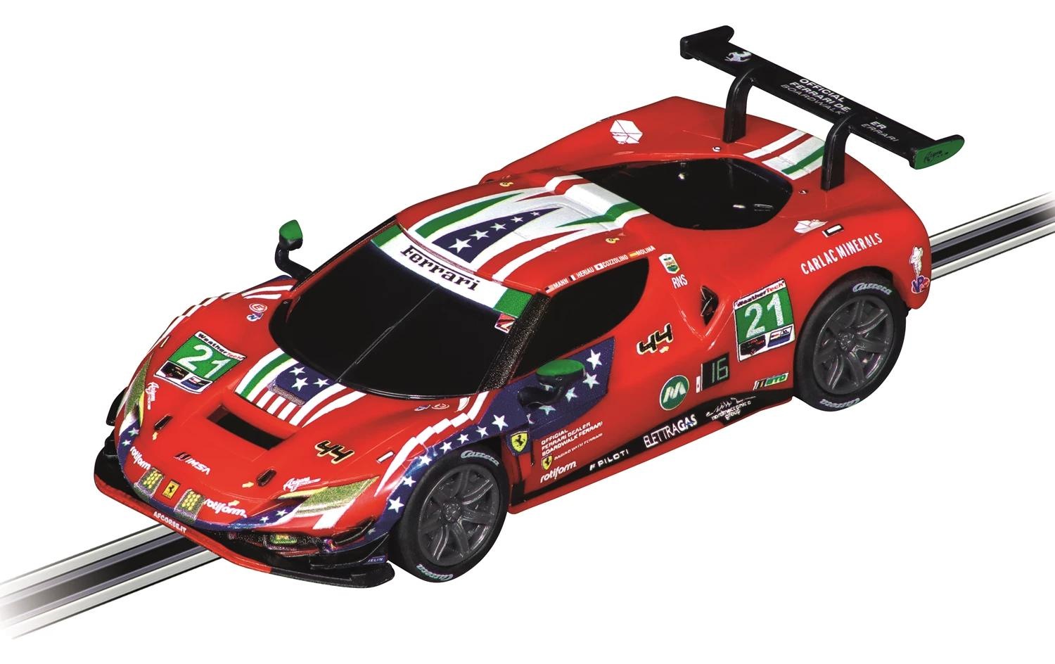 Image of Carrera Rennbahn-Auto "GO Ferrari 296 GT3, No.21"