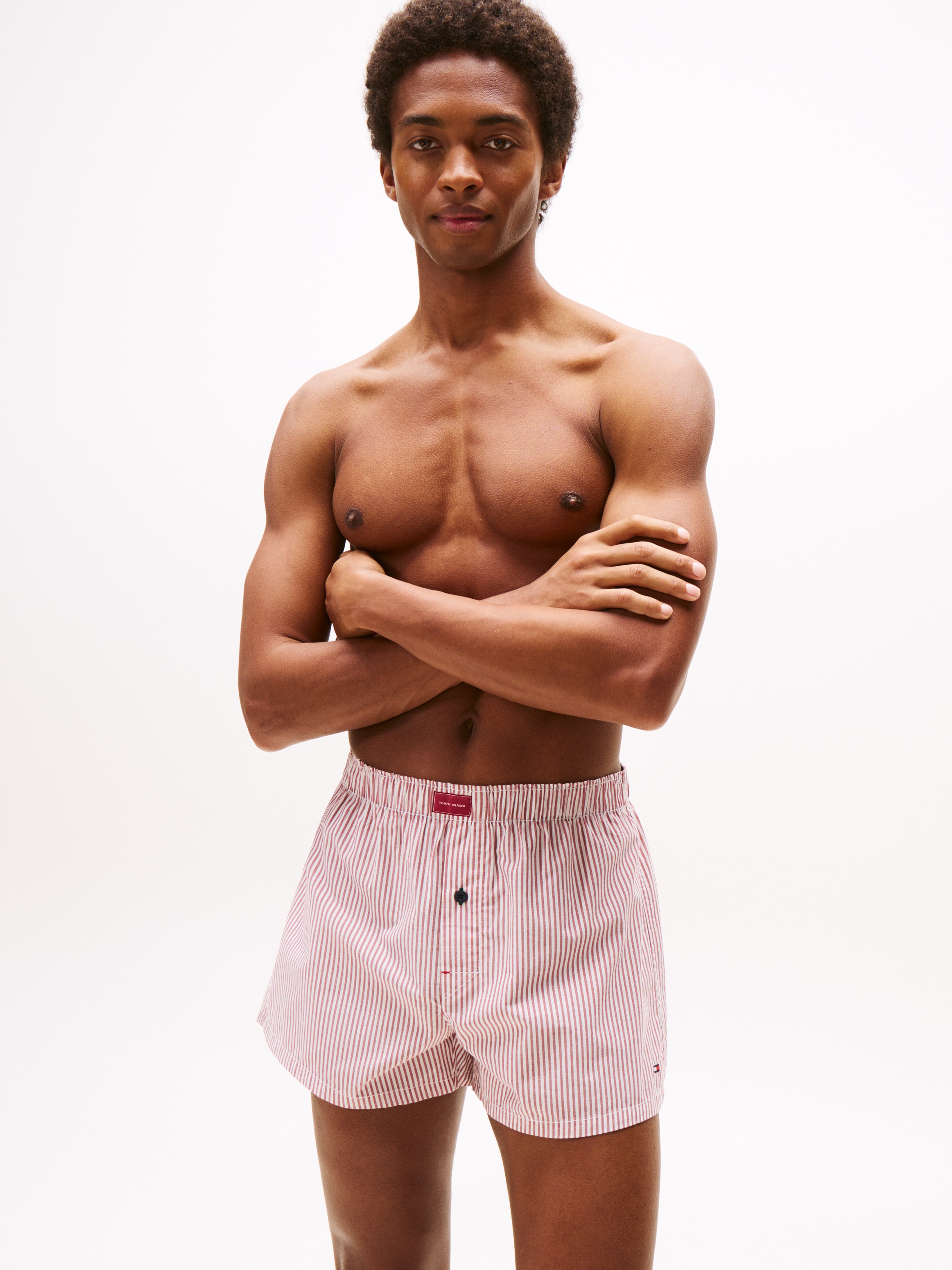 Tommy Hilfiger Underwear Webboxer »3P WOVEN BOXER PRINT«, (3 St.), mit Print