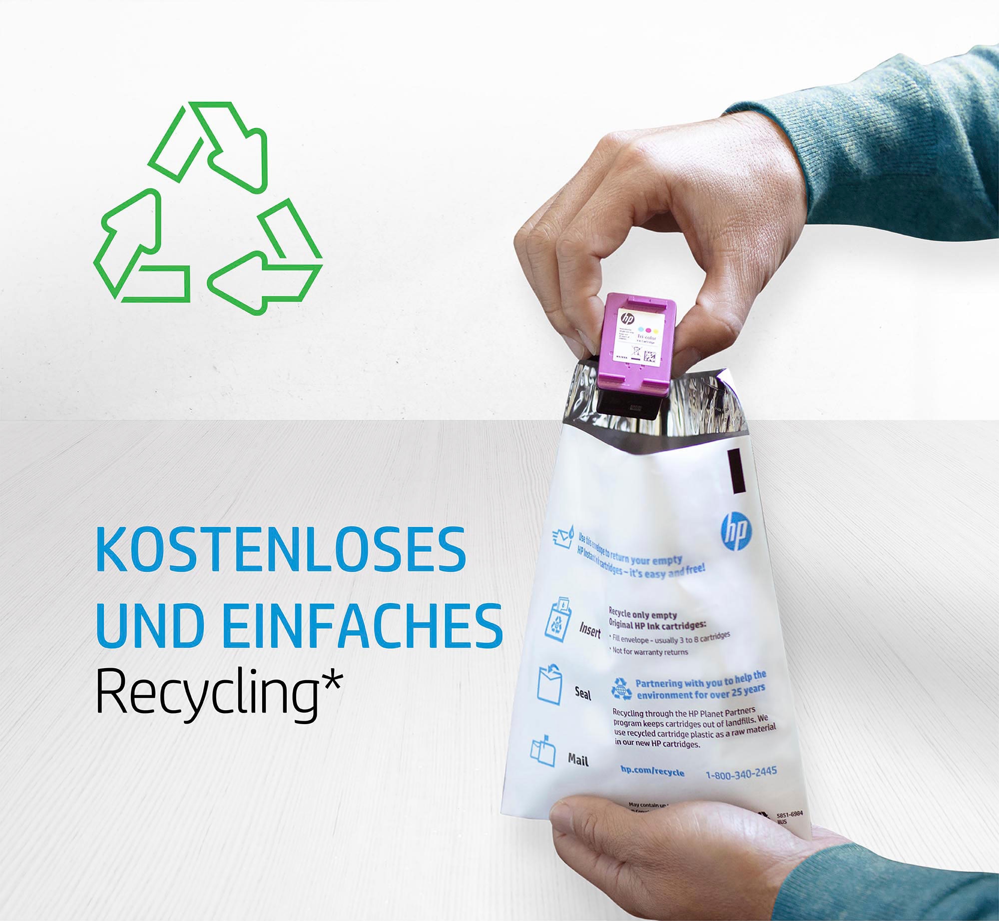 HP Tintenpatrone »912« original Druckerpatrone 912 cyan