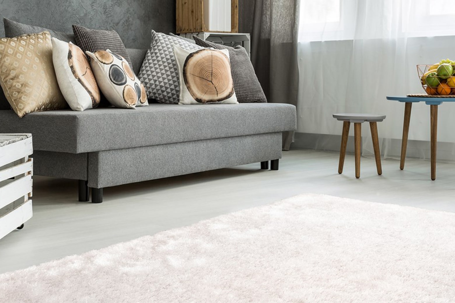 Image of Kayoom Hochflor-Teppich "Diamond 700" rechteckig 45 mm Höhe weiche Microfaser, Langflor, Shaggy, Melange, Wohnzimmer
