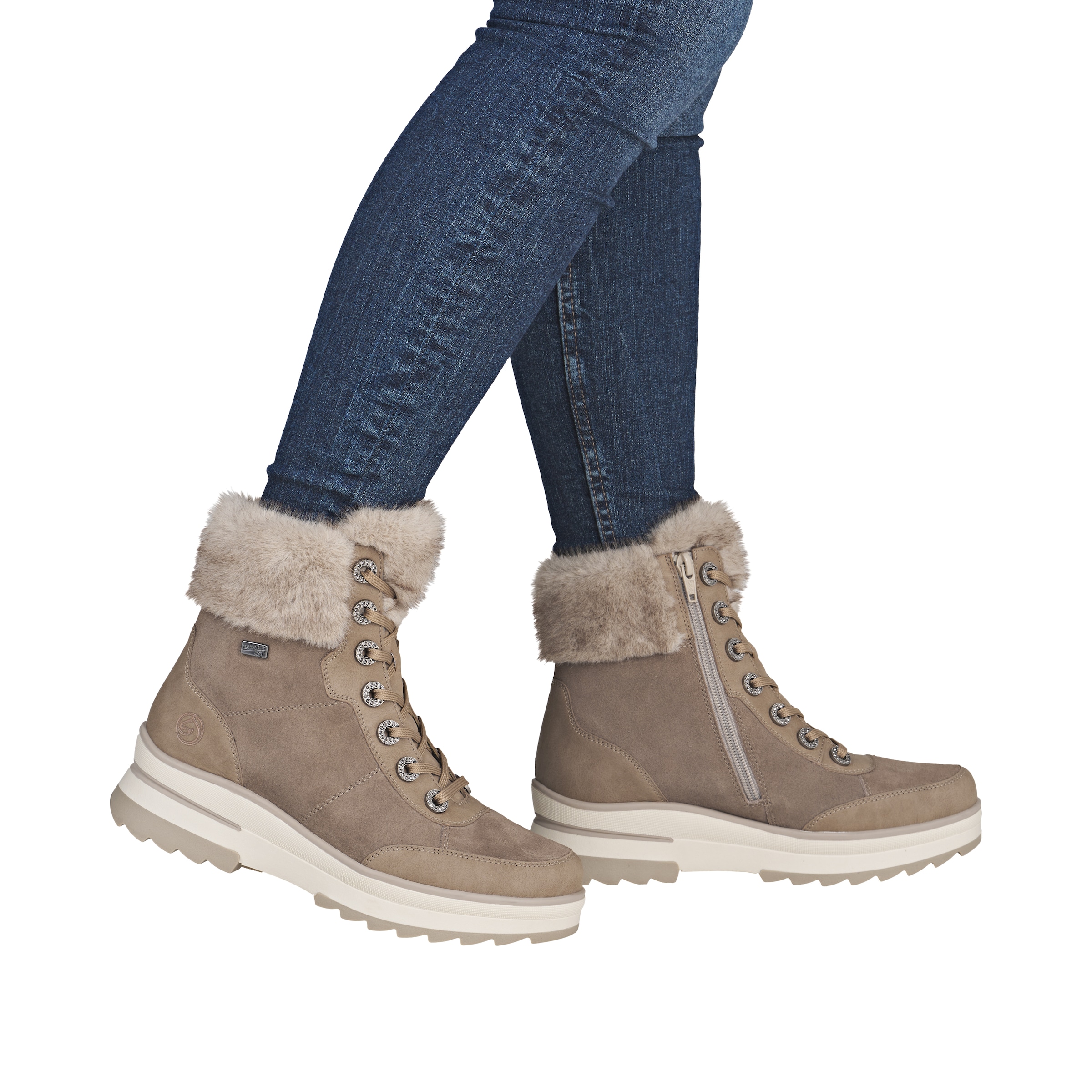Remonte »FIBER GRIP«  Winterboots, Outdoorboots mit wasserabweisender TEX-Membran
