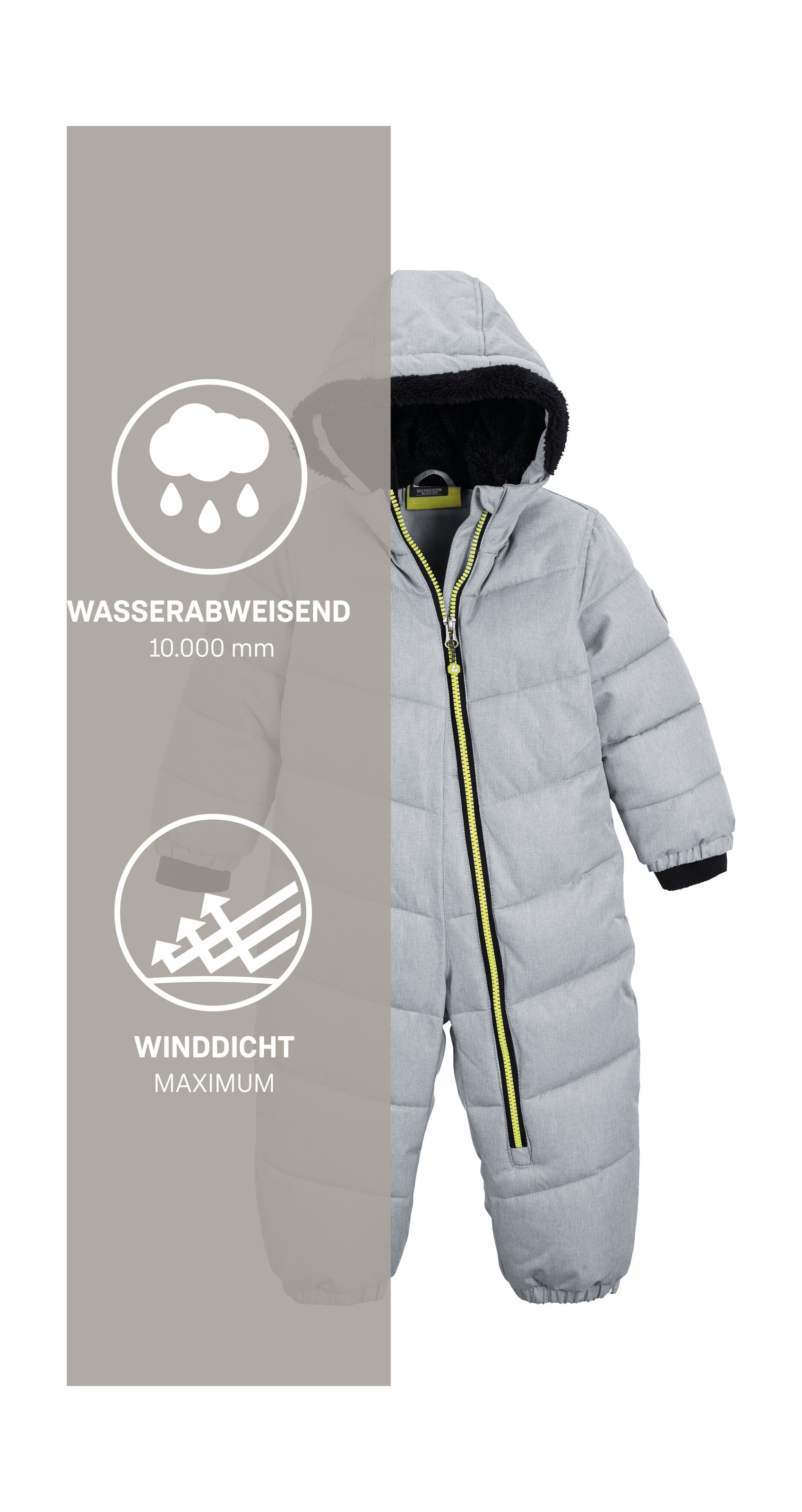 Killtec Schneeoverall »Karter Mini« Schneeanzug: wasserabweisend, winddicht, warm, leicht anzuziehen