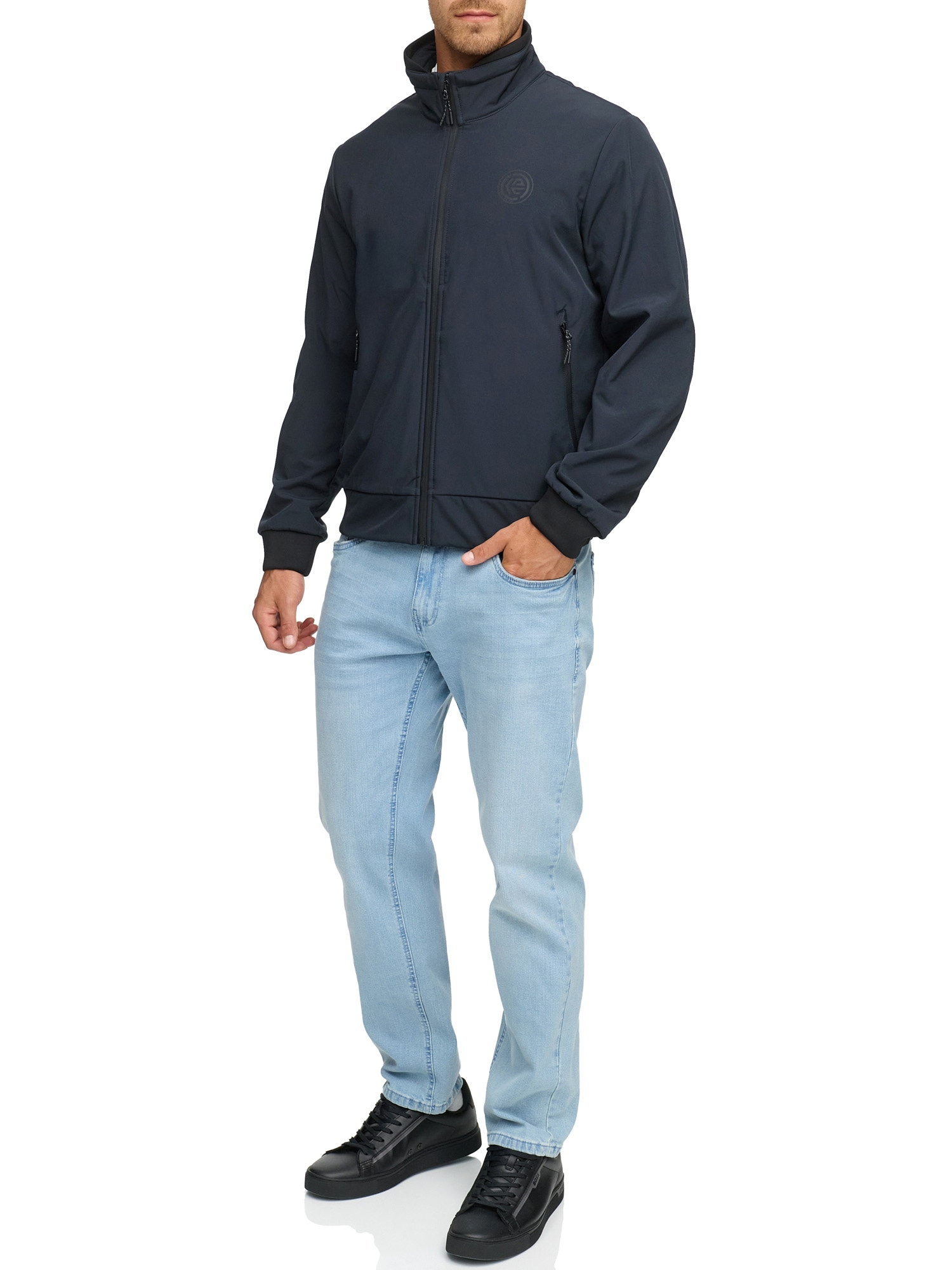 Indicode Veste softshell »INRoute Jacket« ohne Kapuze