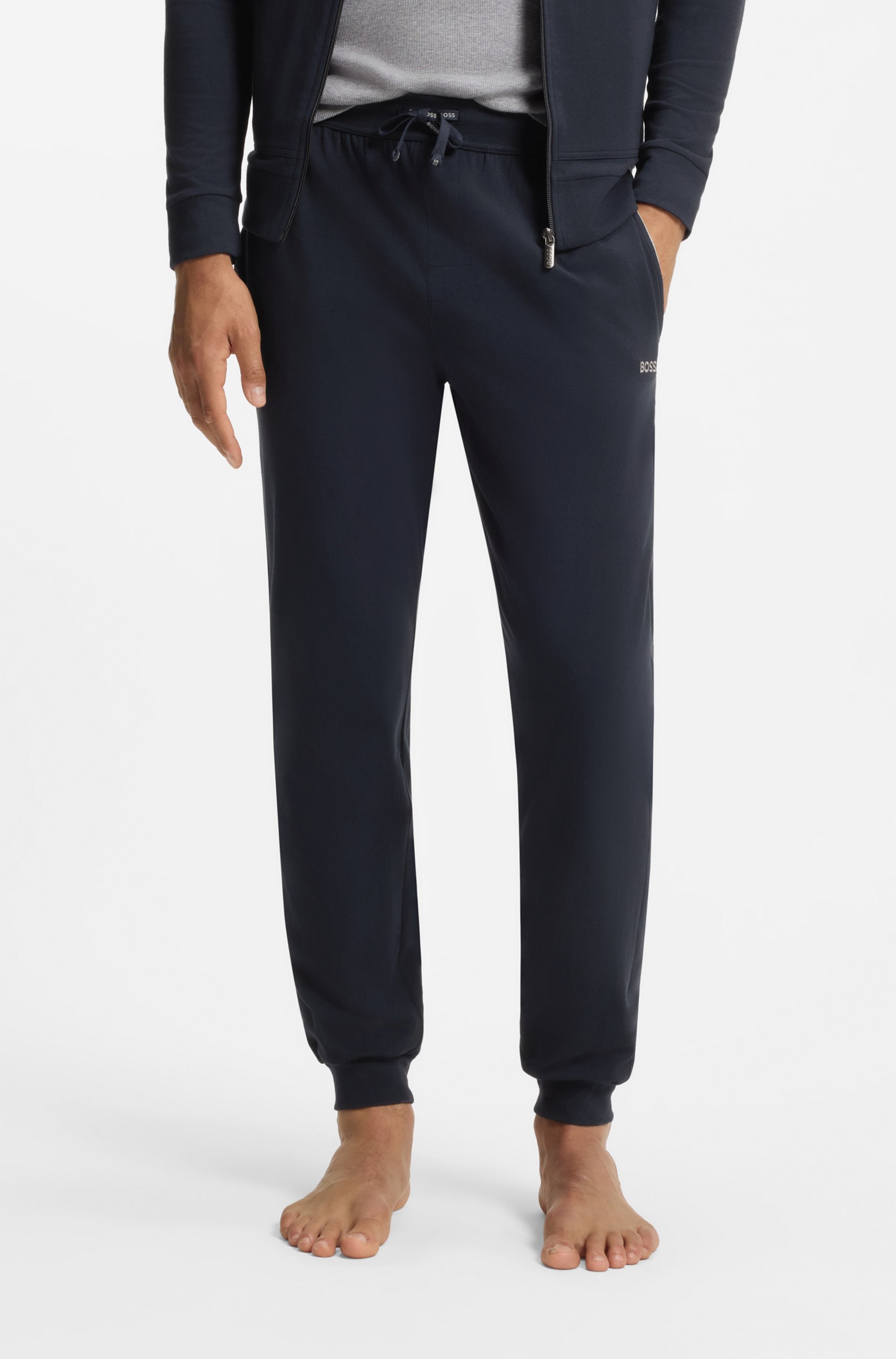 Image of BOSS Sweathose "Mix&Match Pants" mit BOSS Aufdruck auf dem Kordelzug