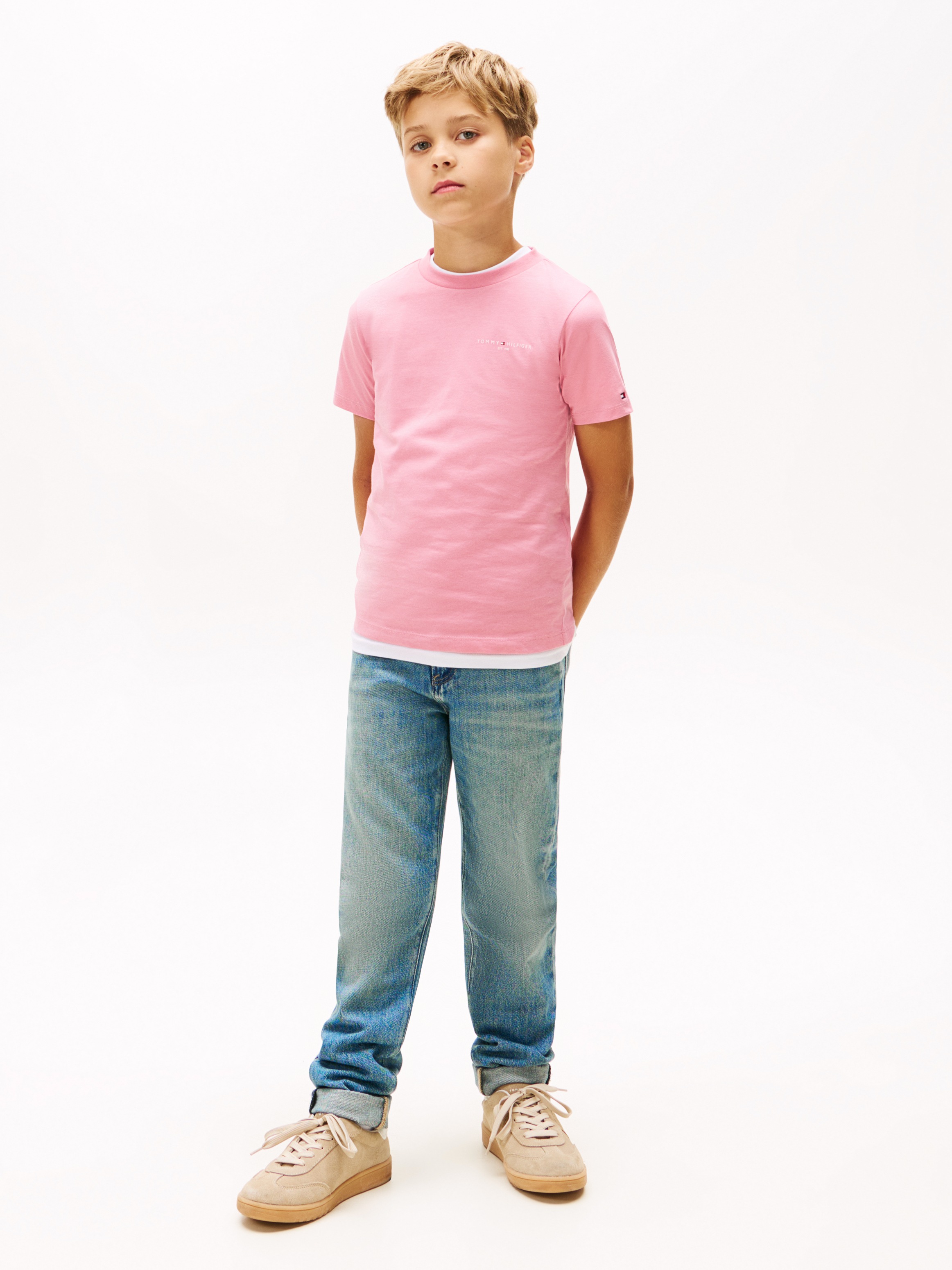 Tommy Hilfiger T-Shirt »MINI CORP T-SHIRT«, Kinder bis 16 Jahre