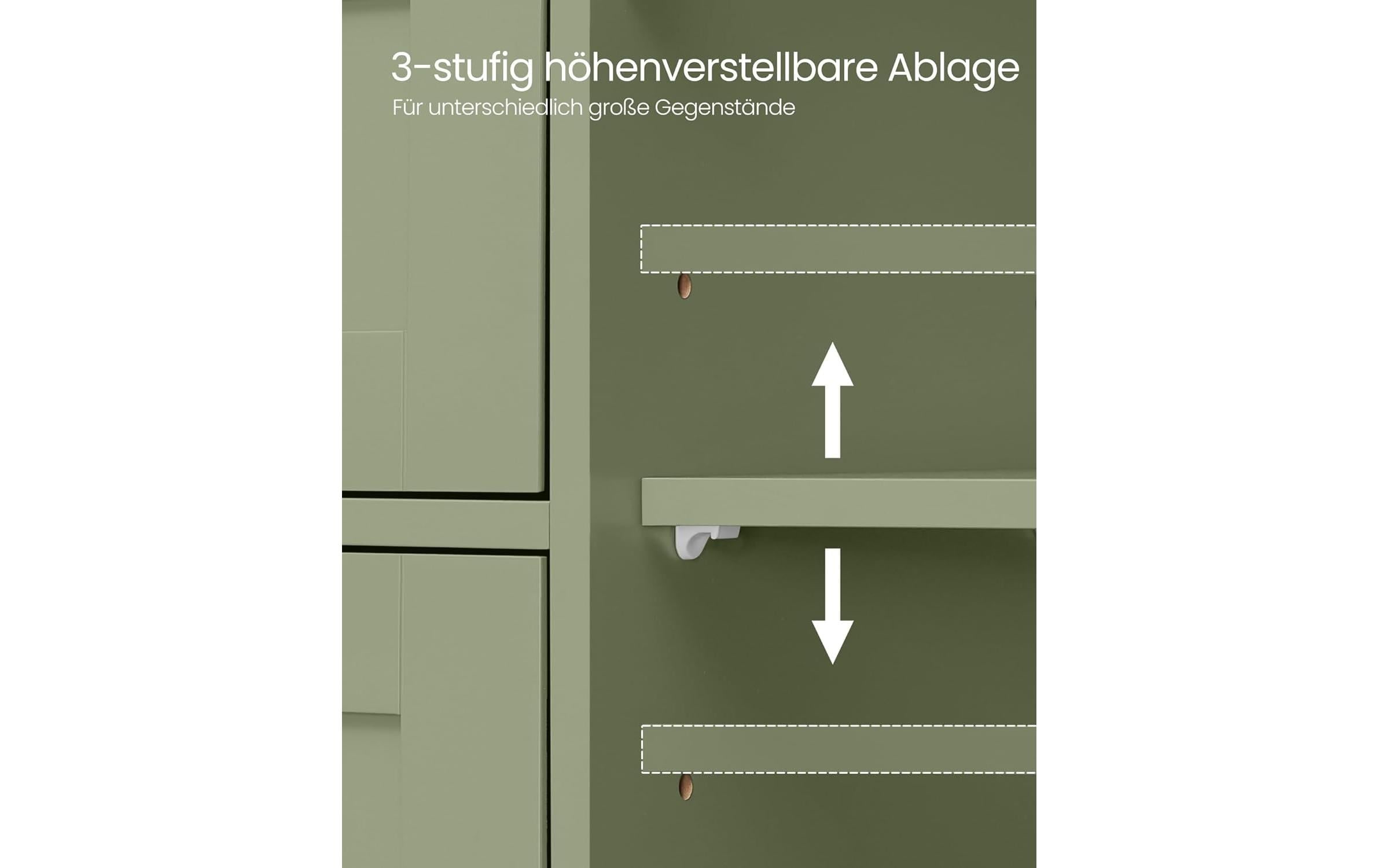 VASAGLE Armoire multi-usages »Badezimmerschrank«