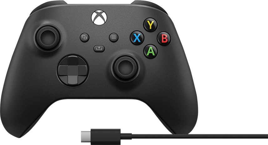 Image of Xbox Wireless-Controller »Carbon Black«, inkl. USB-C Kabel bei Ackermann Versand Schweiz