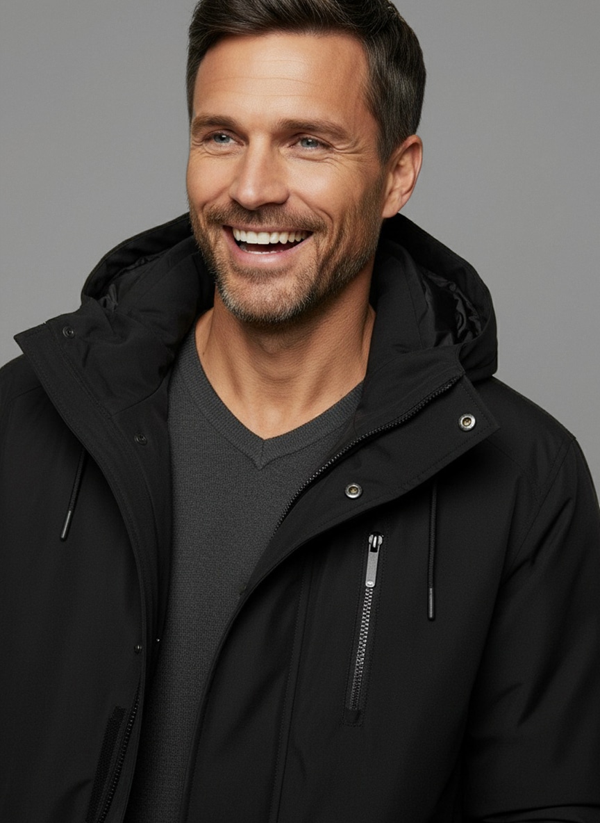 Polarino Parka fonctionnelle »Nordgren« mit Kapuze atmungsaktiv,  wasserdicht,  winddicht,  mit gefütterter Kapuze