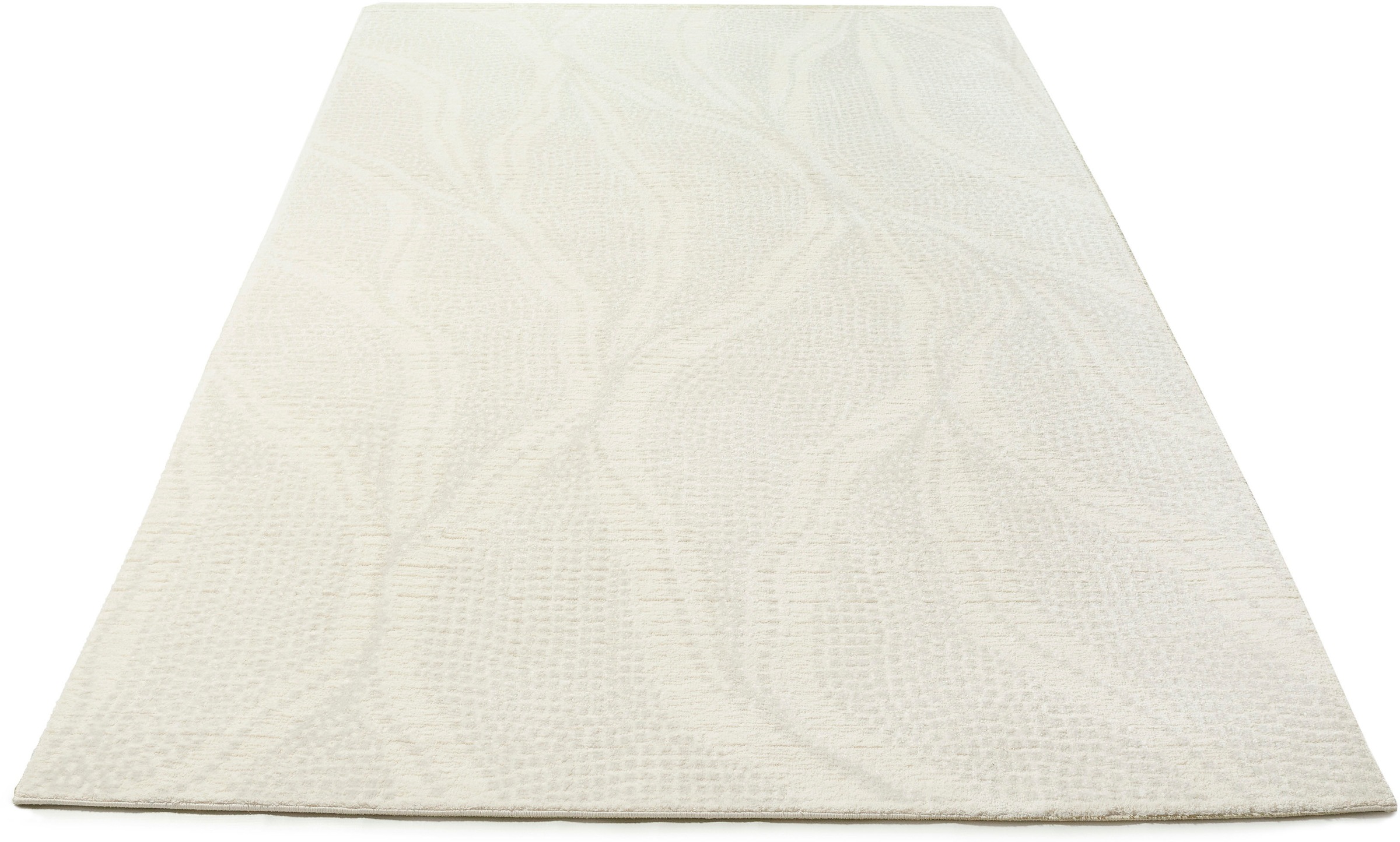 Image of Leonique Teppich »Jarla«, rechteckig, 14 mm Höhe, modernes Design, Kurzflor, florales Design, elegant, ideale Teppiche für Wohnzimmer & Schlafzimmer bei Ackermann Versand Schweiz