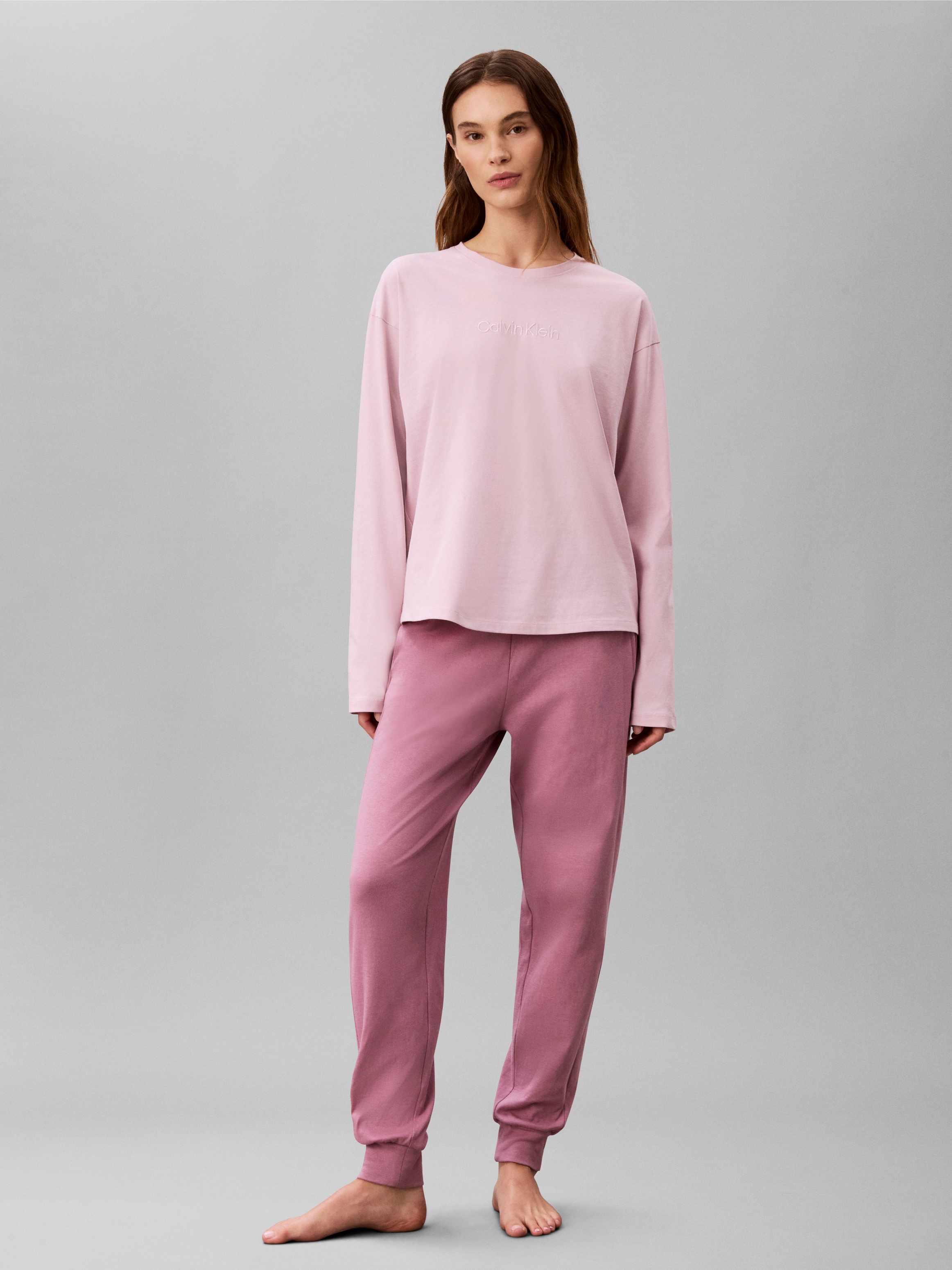 Calvin Klein Underwear Pyjamaoberteil »RELAXED LS TEE« aus Baumwoll-Jersey, Relaxed Fit
