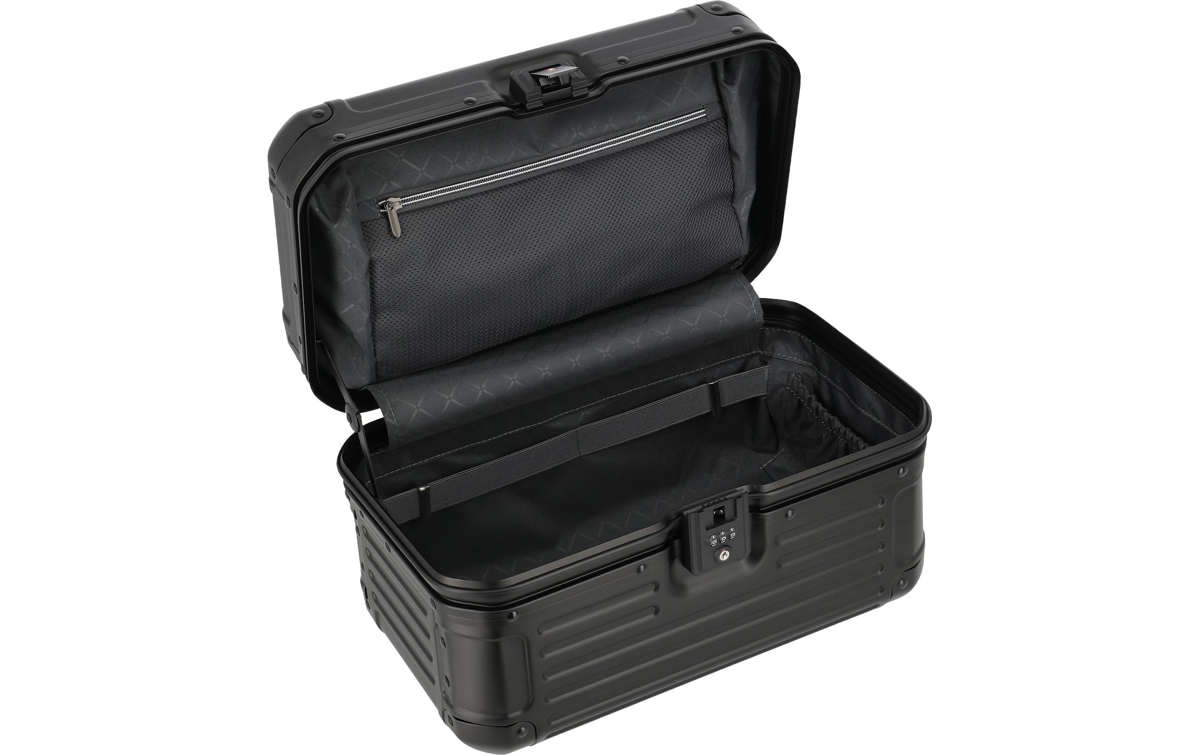 travelite Kosmetikbox »Next Beautycase Alu 19 l Black«
