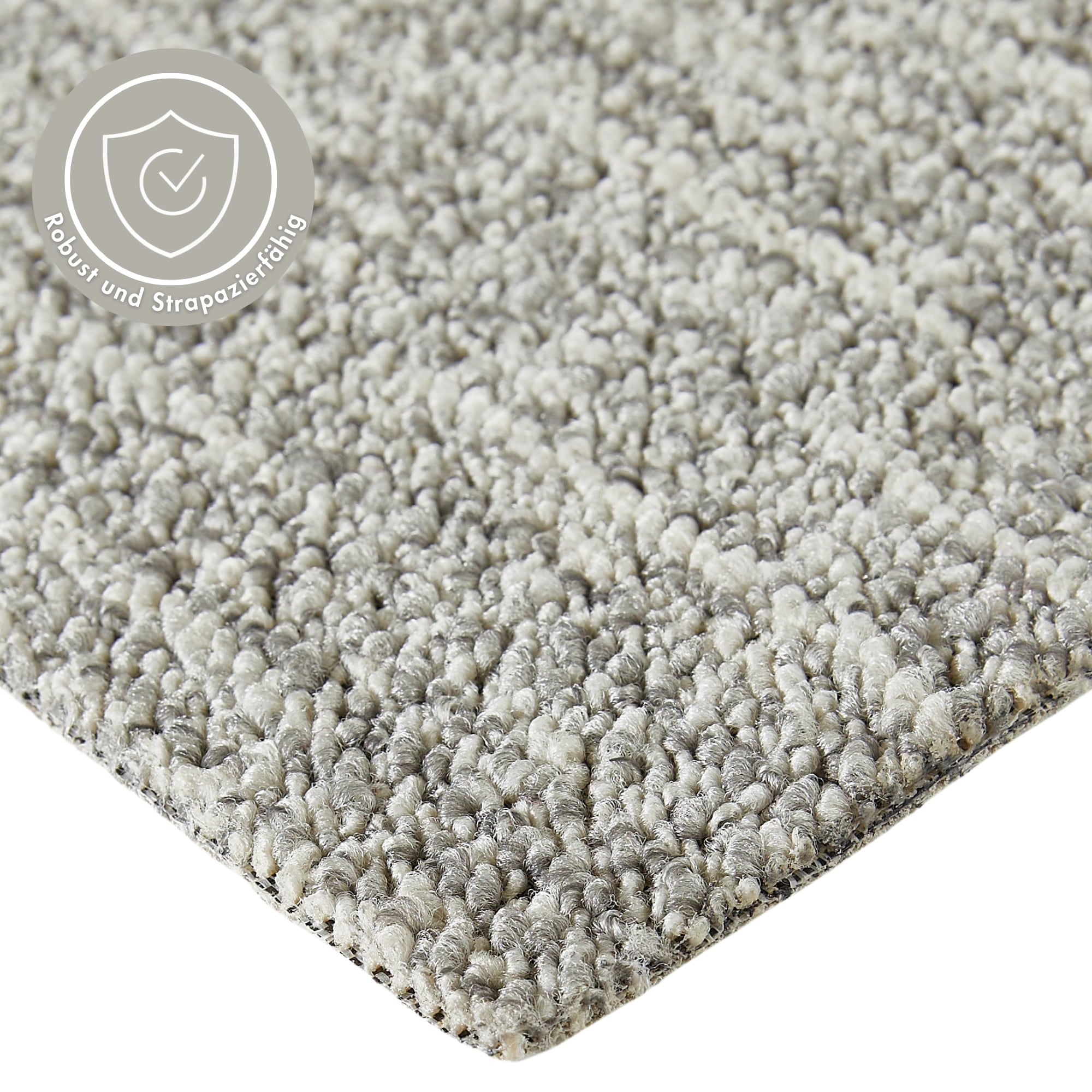Andiamo Teppichboden »Joe, Schlinge, Made in Netherlands«, rechteckig, 6 mm Höhe, Breite 400 cm, meliert, Wohnzimmer, strapazierfähig & robust