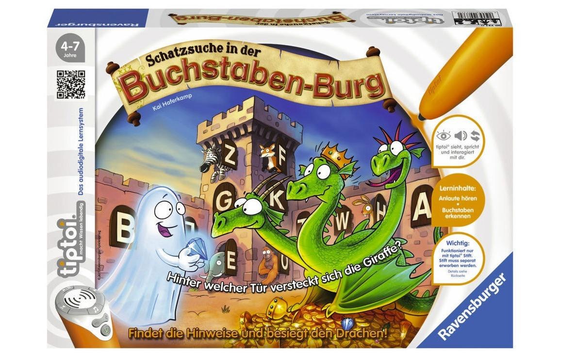 Image of Ravensburger Spiel »tiptoi Spiel Schatzsuche Buchstaben« bei Ackermann Versand Schweiz