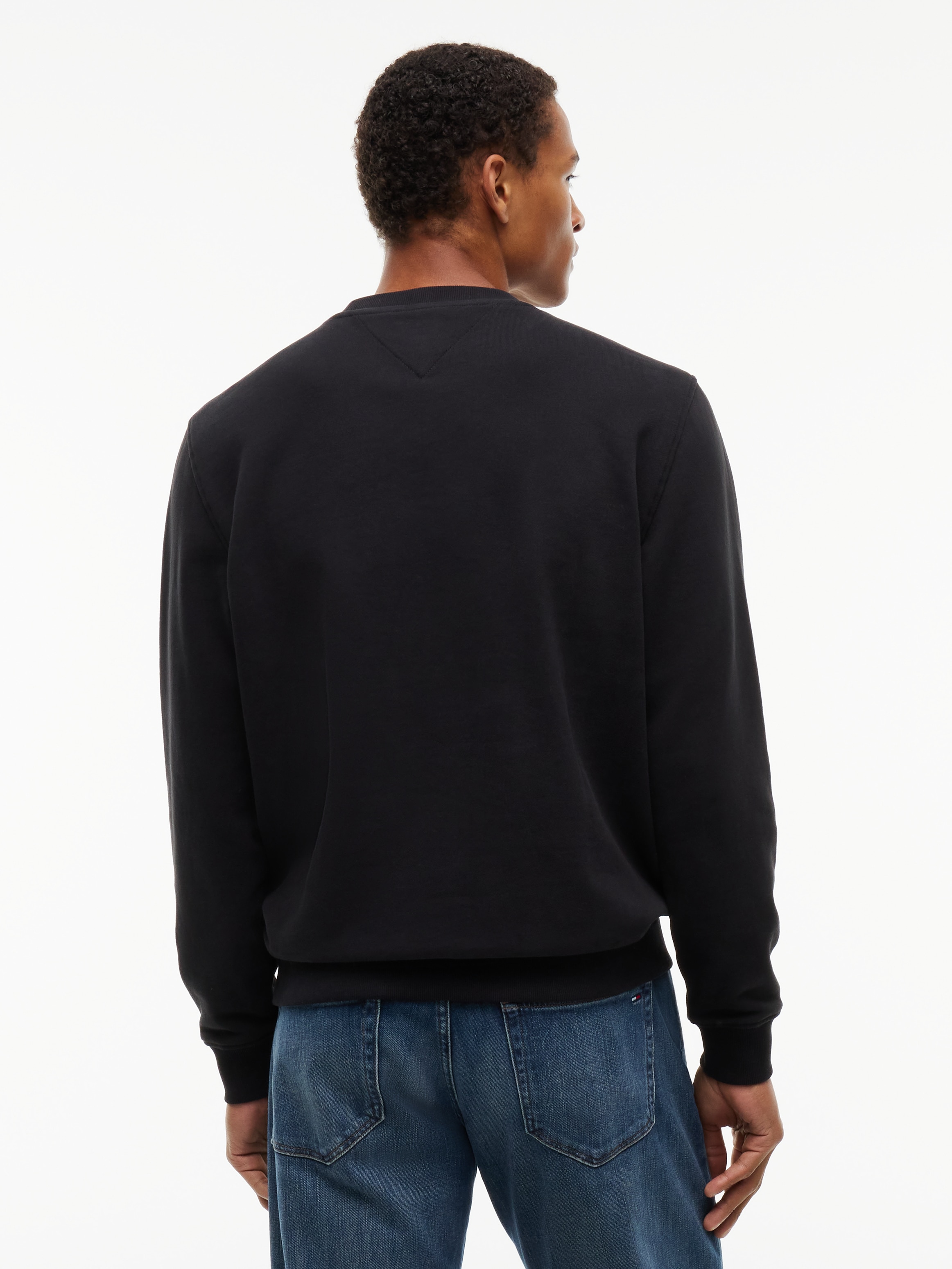 Tommy Jeans Sweatshirt »REGULAR ENTRY SIGNATURE«, Regular fit mit Rundhalsausschnitt
