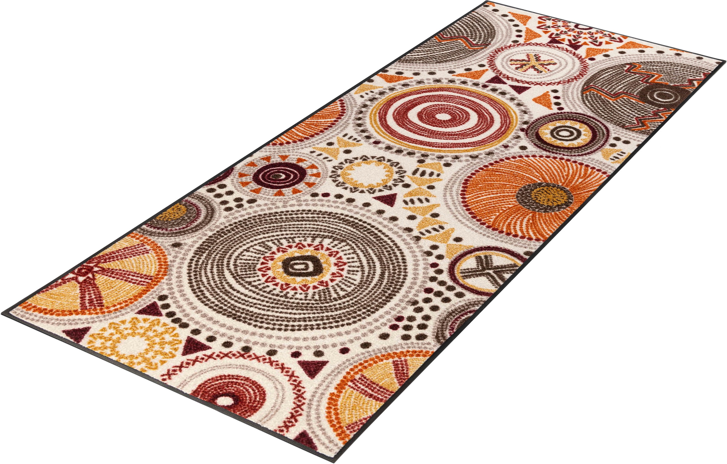 Image of wash+dry by Kleen-Tex Läufer "Boho Style" rechteckig 7 mm Höhe Schmutzfangläufer, In- und Outdoor geeignet, waschbar