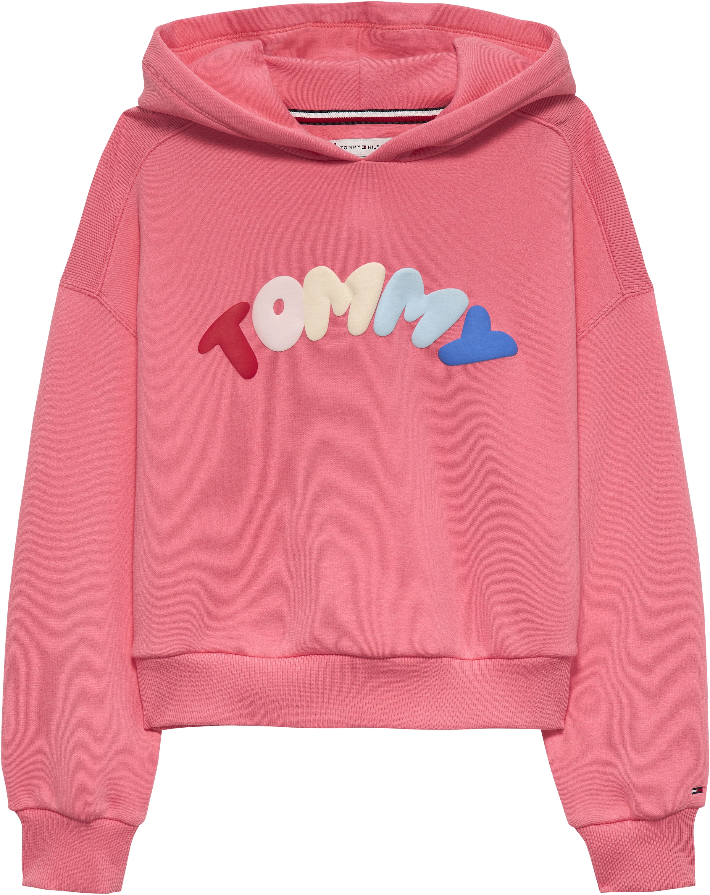 Tommy Hilfiger Kapuzensweatshirt »TOMMY PUFF PRINT HOODIE«, Kinder bis 16 Jahre, regular fit
