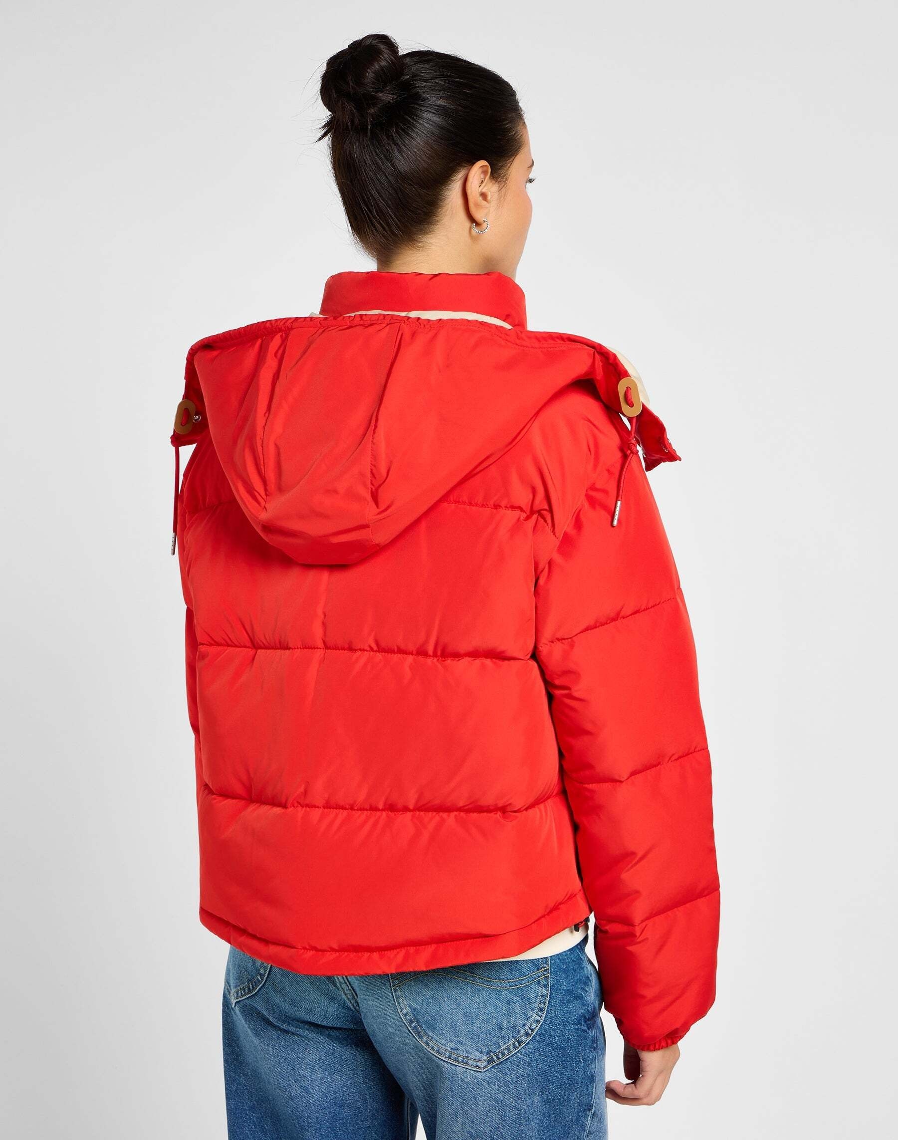 Lee® Veste matelassée »Lee Steppjacke Hooded Short Puffer«