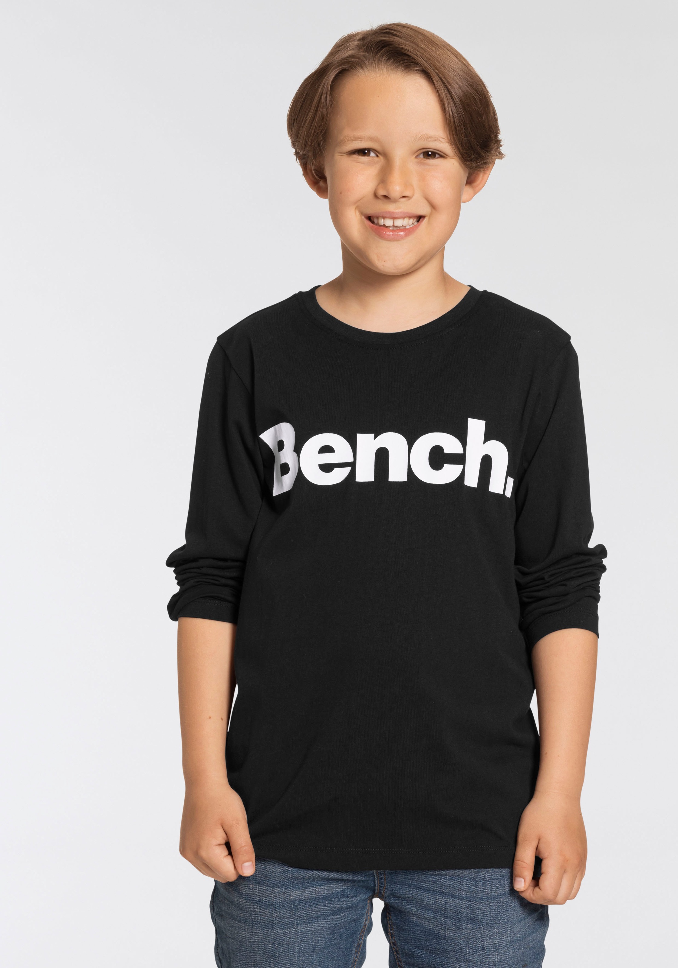 Image of Bench. Langarmshirt, mit Logodruck bei Ackermann Versand Schweiz