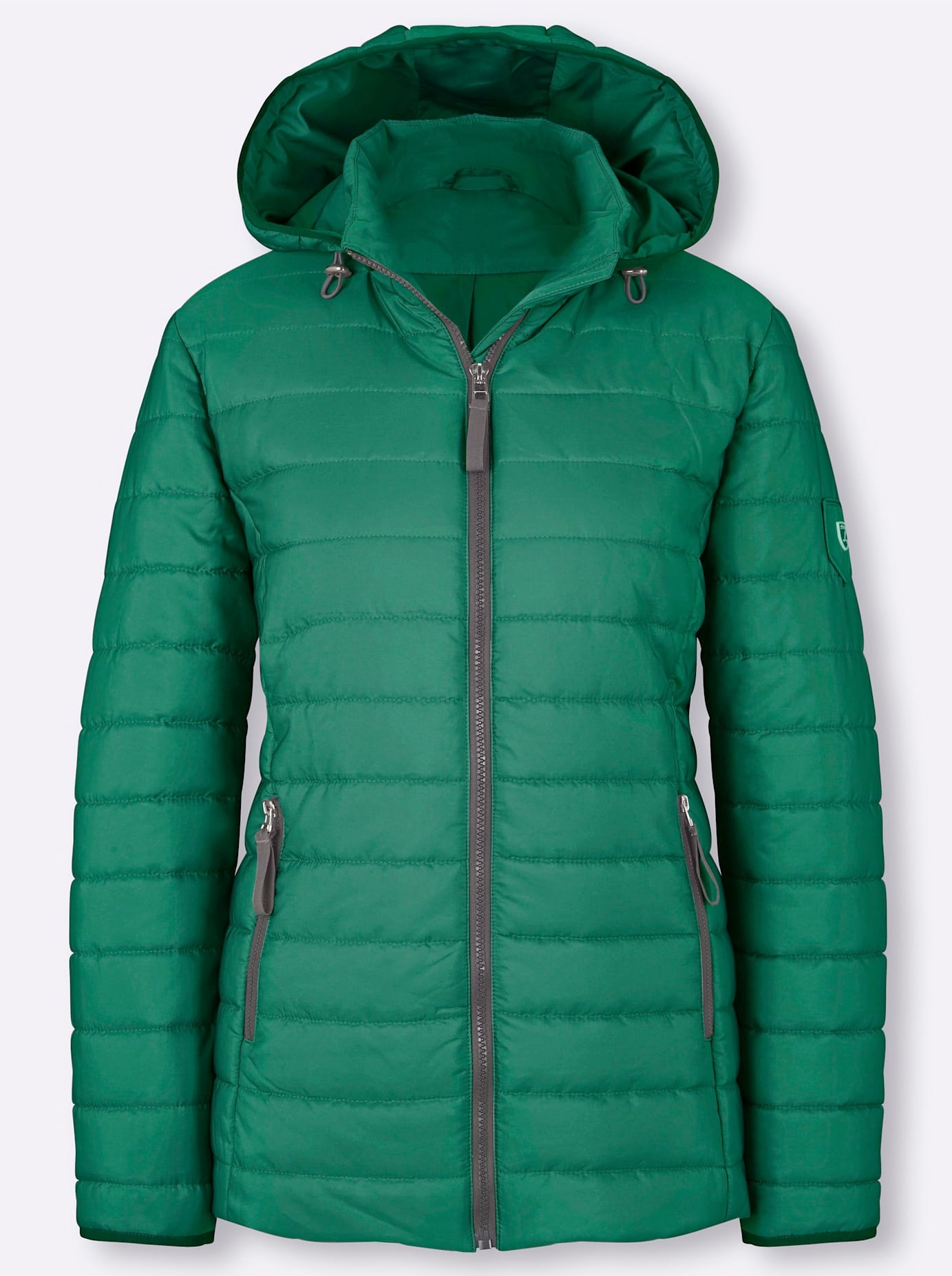 Image of Casual Looks Steppjacke mit Kapuze