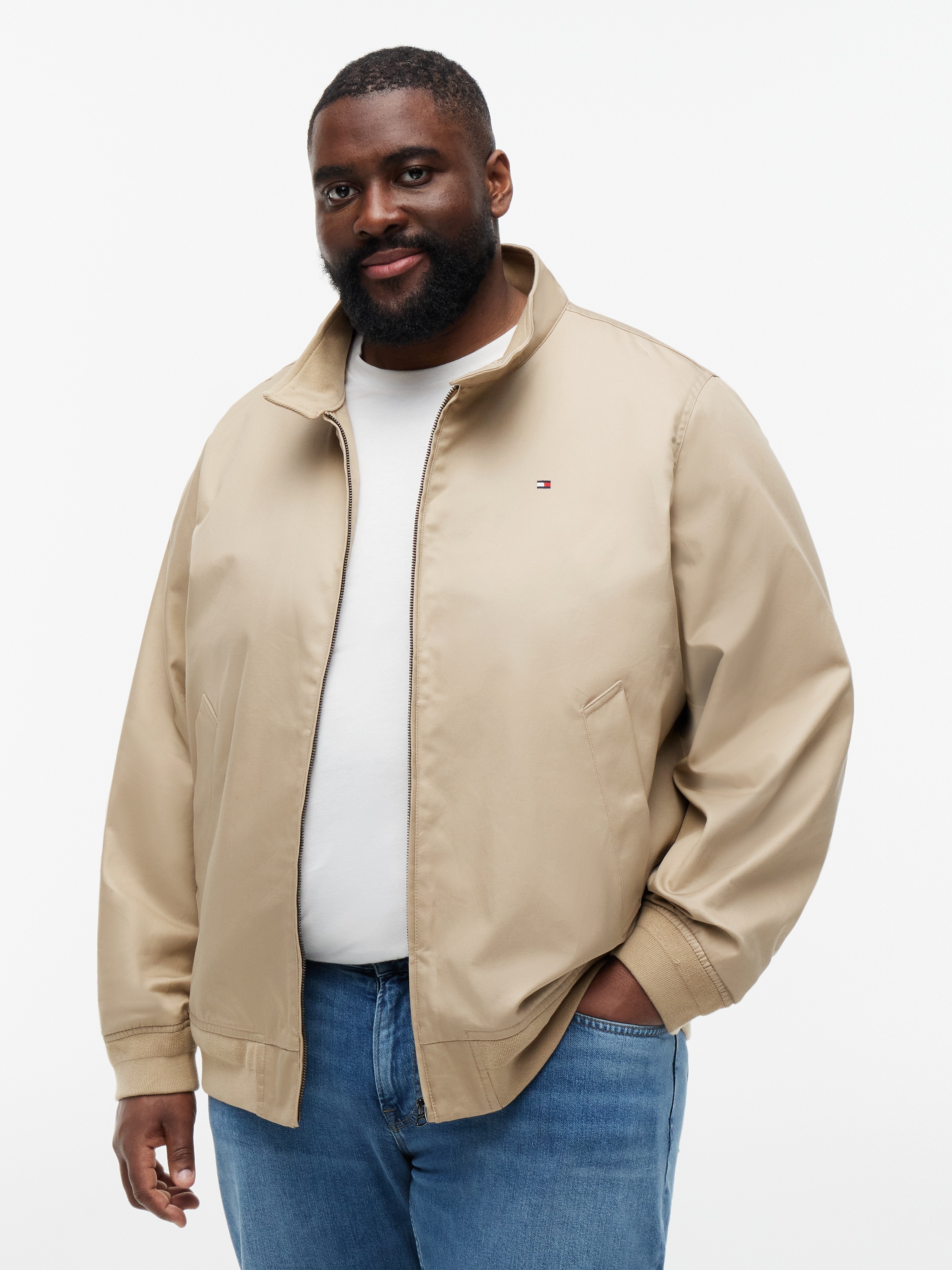 Image of Tommy Hilfiger Big & Tall Blouson "BT-CLASSIC HARRINGTON" Grosse Grössen